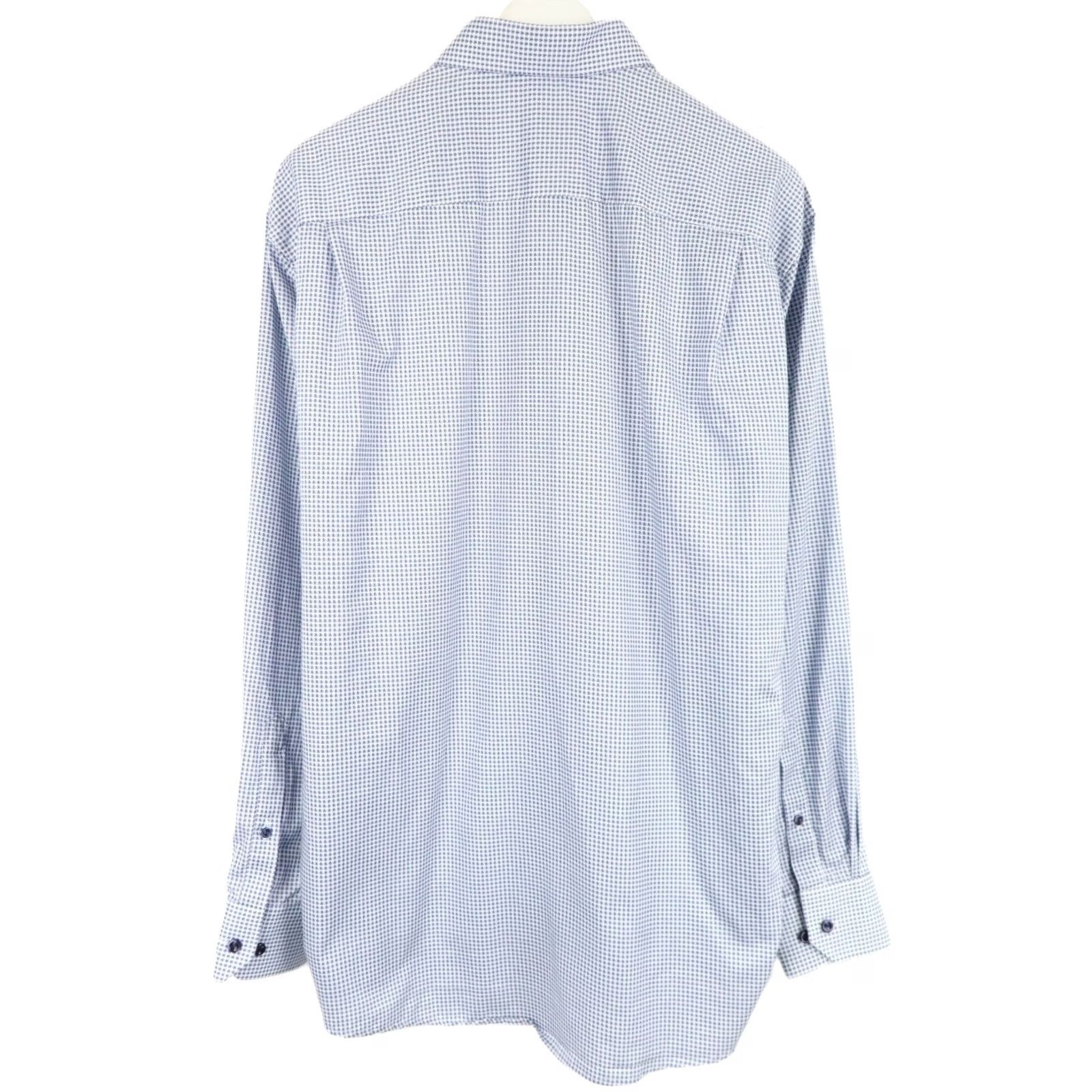Eton ETON Classic Signature Twill Shirt Mens 43/17 Patterned Long Sleeve Button-Up Size US XL / EU 56 / 4 - 2 Thumbnail
