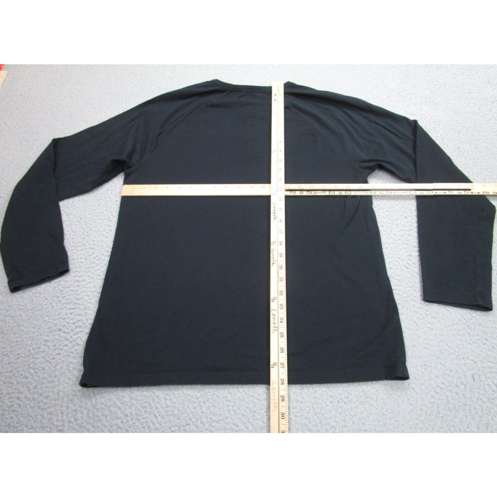 Vintage Aether Shirt Mens XL Black Long Sleeve Henley Raglan Casual Knit Tee Top Size US XL / EU 56 / 4 - 7 Thumbnail