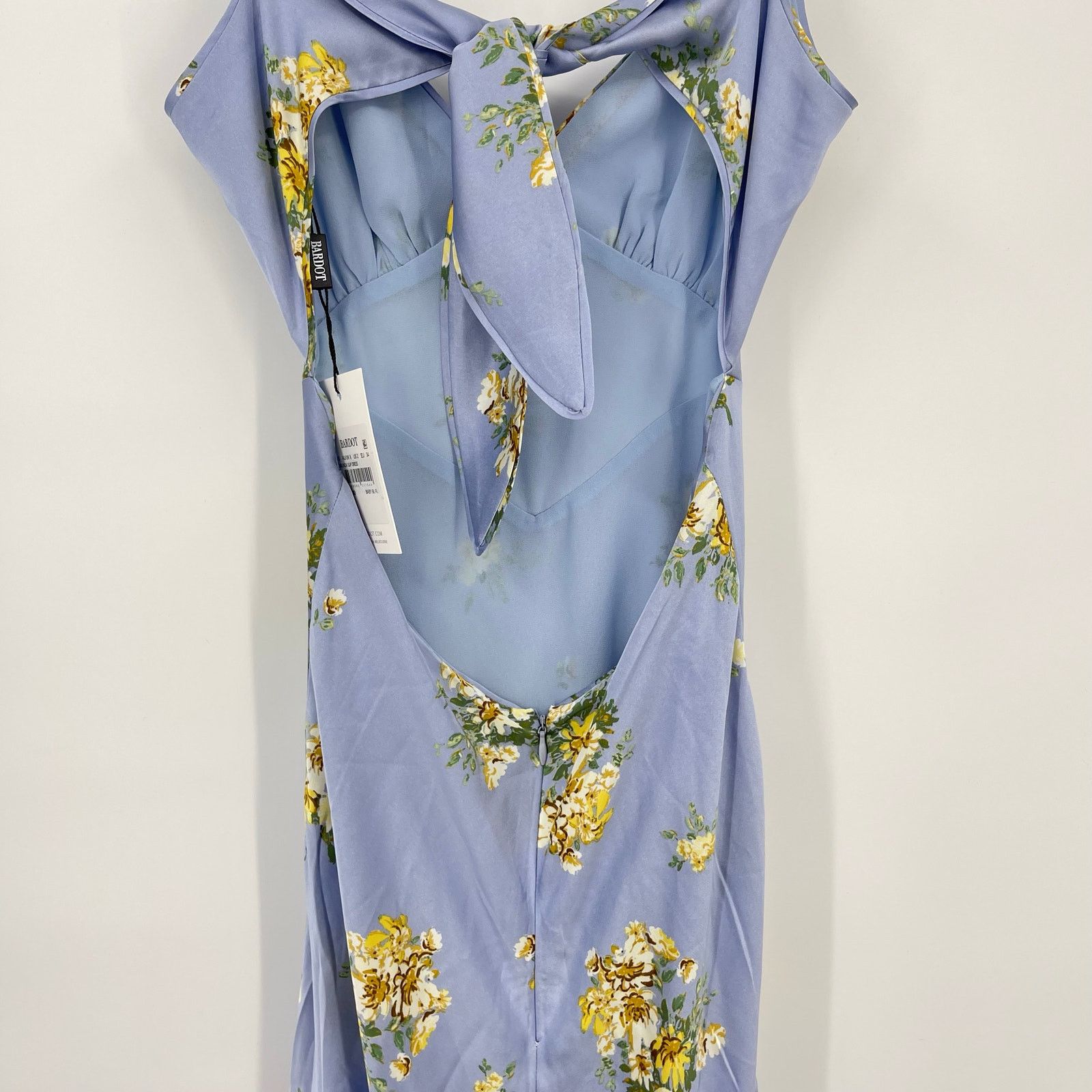 Other Bardot | Malinda Slip Dress in Baby Blue Floral 2 Size XS / US 0-2 / IT 36-38 - 10 Thumbnail