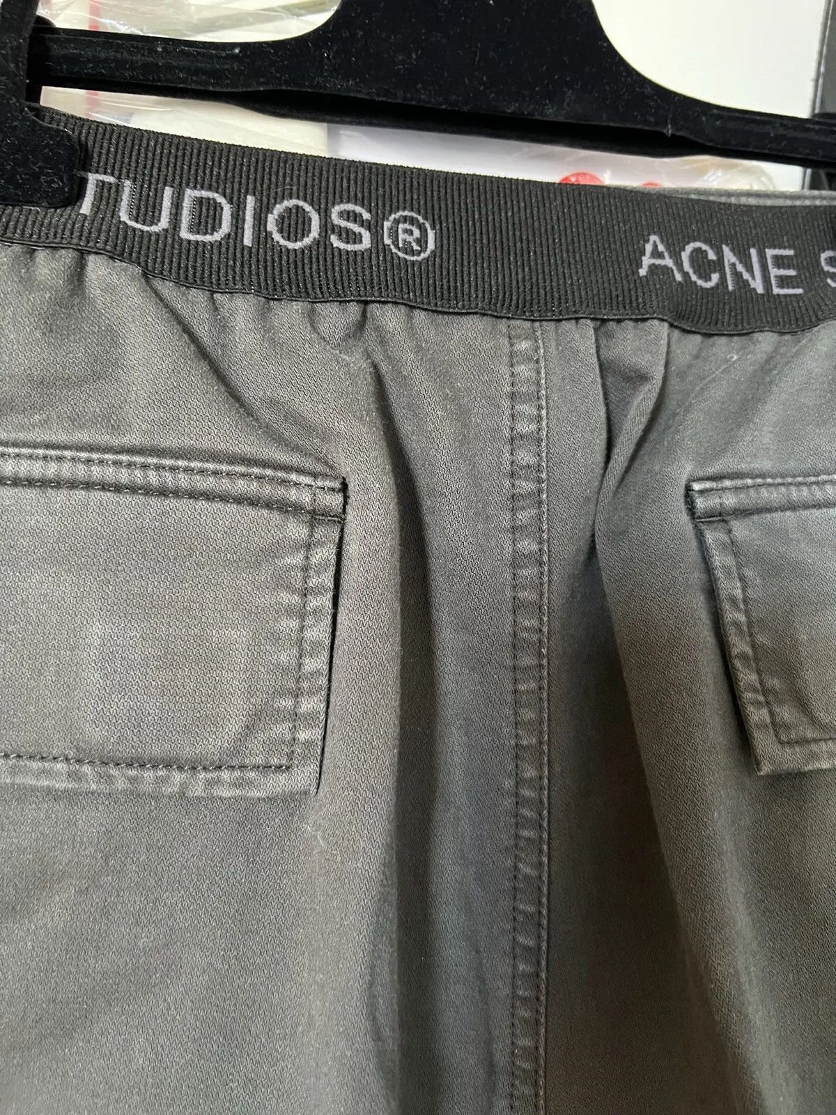 Acne Studios Acne Studios Chevron Cargo Pants Anthracite Grey sz 48 Size US 34 / EU 50 - 5 Thumbnail