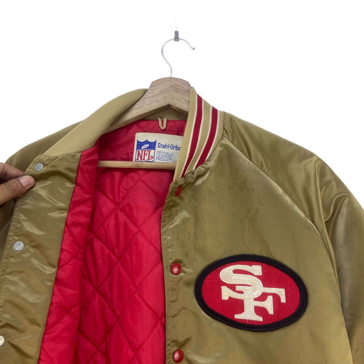 NFL Vintage NFL San Francisco Forty Niners Varsity Jacket Size US S / EU 44-46 / 1 - 24 Thumbnail