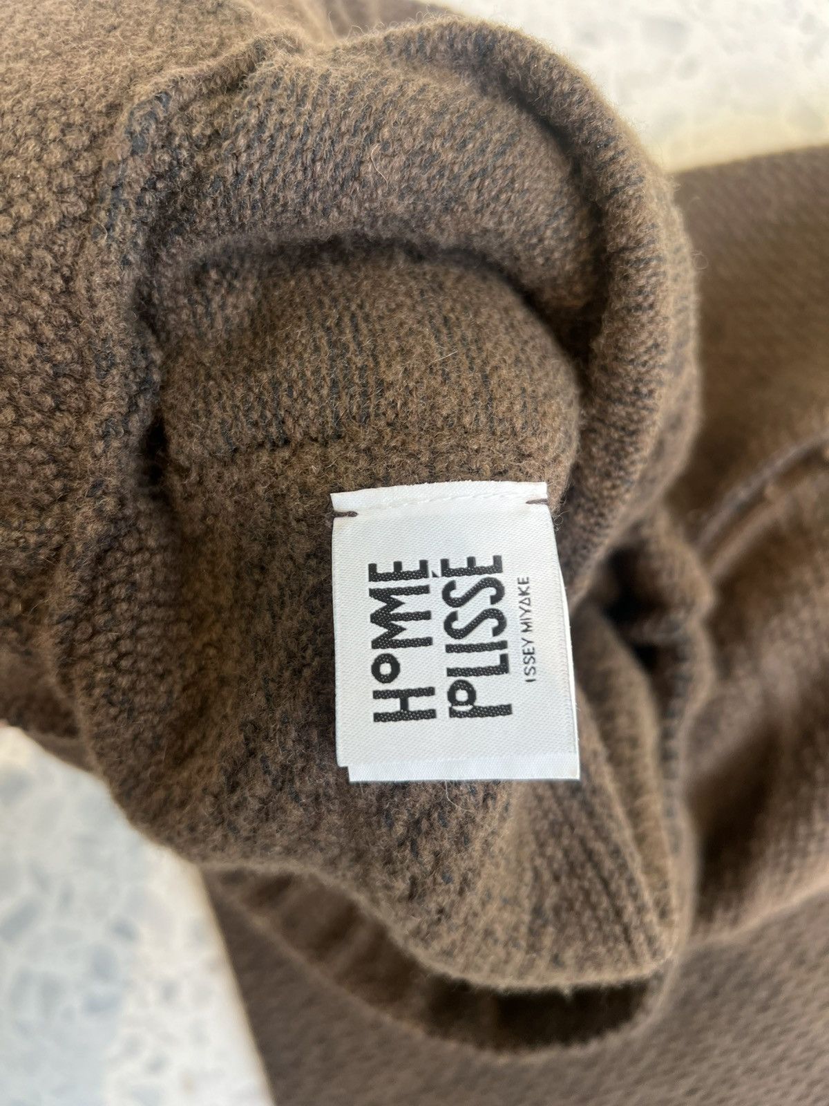 Homme Plisse Issey Miyake Homme Plissé Issey Miyake Rustic knit trousers Size US 33 - 3 Thumbnail