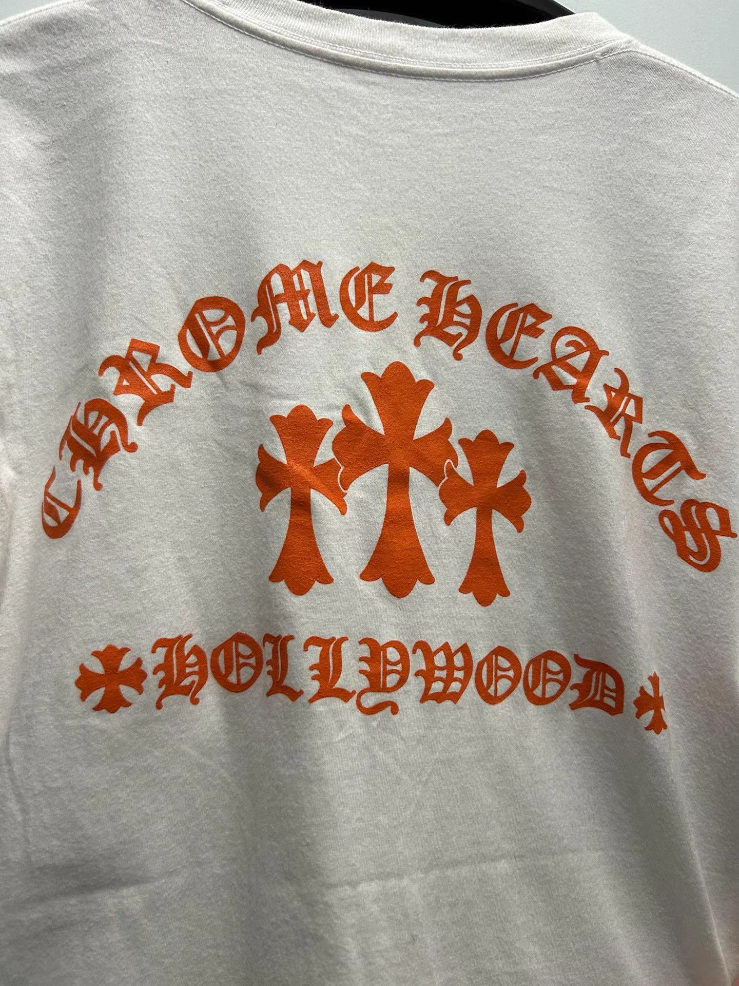 Chrome Hearts Chrome Hearts Orange Cross Short Sleeve Tee Size US M / EU 48-50 / 2 - 3 Thumbnail