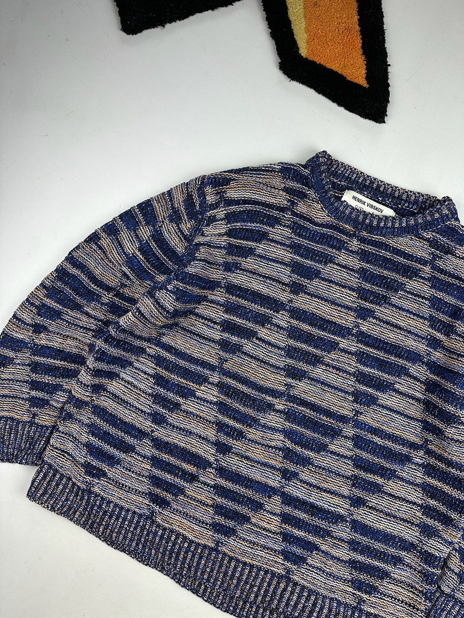 Henrik Vibskov Henrik Vibskov Runway AW 2014 3D knit sweater Coogi style Size US S / EU 44-46 / 1 - 8 Thumbnail