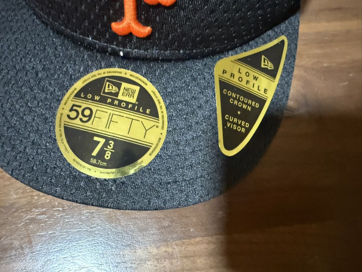 Aime Leon Dore × New Era Aime Leon Dore x New Era NY Mets Mesh Fitted Hat Black 7 3/8 Size ONE SIZE - 5 Thumbnail