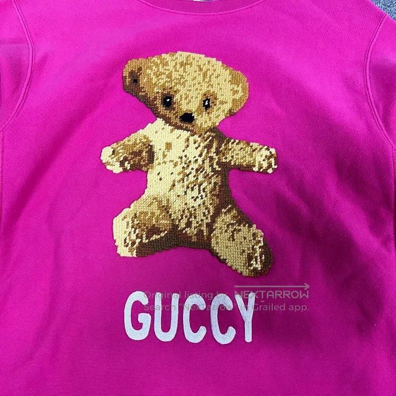 Gucci Gucci Teddy Bear Pullover Sweatshirt Size M / US 6-8 / IT 42-44 - 5 Thumbnail