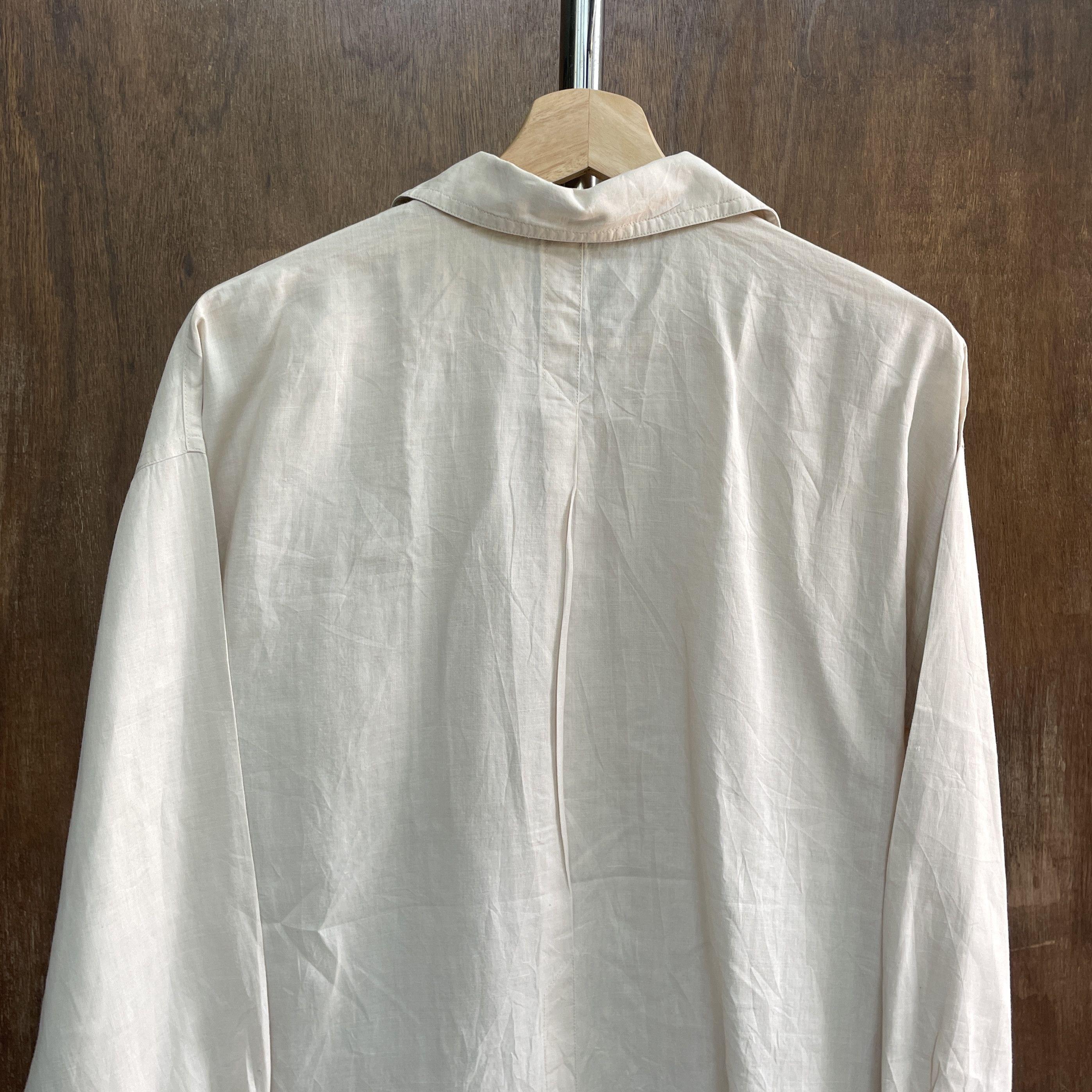 Issey Miyake ISSEY MIYAKE Classic Linen Shirt Size US M / EU 48-50 / 2 - 4 Thumbnail