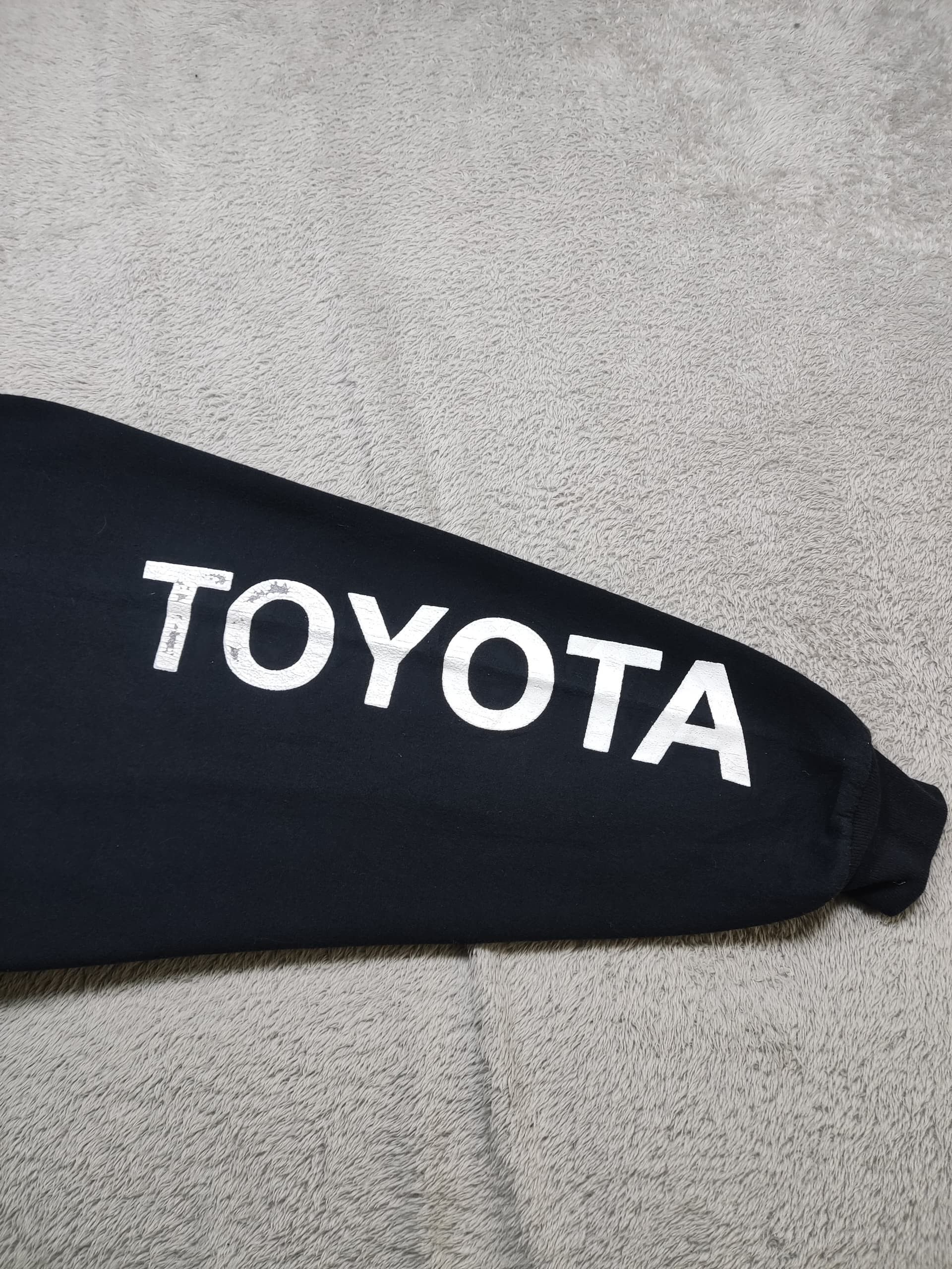 Vintage Toyota TRD Hoodie Black Pullover Sweatshirt Toyota Racing Size US XL / EU 56 / 4 - 8 Thumbnail