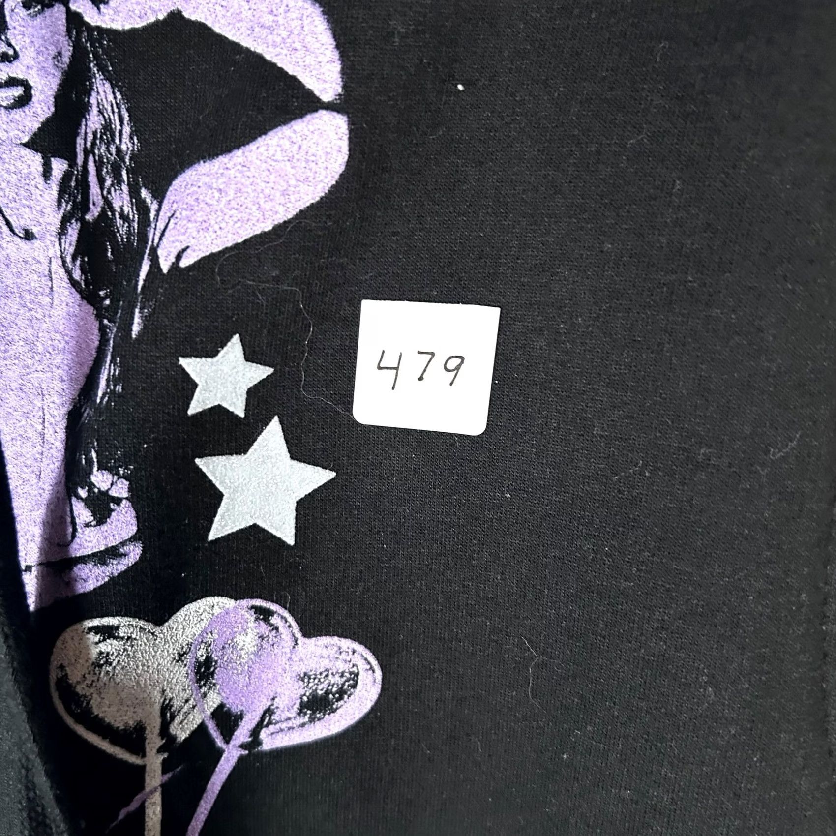 Vintage Olivia Rodrigo Merch Hoodie Black Guts World Tour Concert Pullover Hooded Graphic Print Logo Unisex Adults S Casual Fall Winter Size S / US 4 / IT 40 - 5 Thumbnail