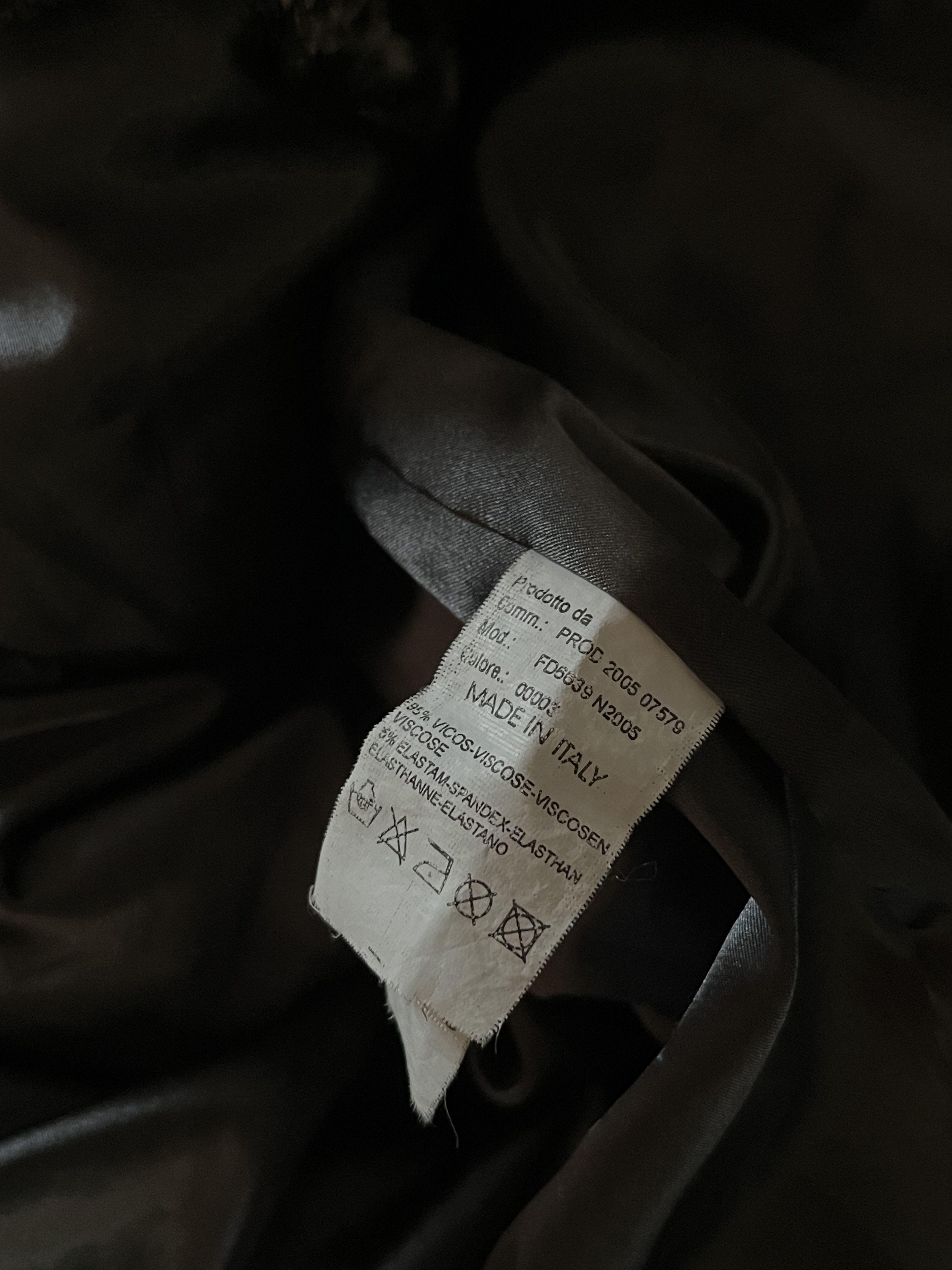 Roberto Cavalli × Vintage Roberto Cavalli 2005 Cropped Faux Fur y2k Jacket Size S / US 4 / IT 40 - 9 Thumbnail