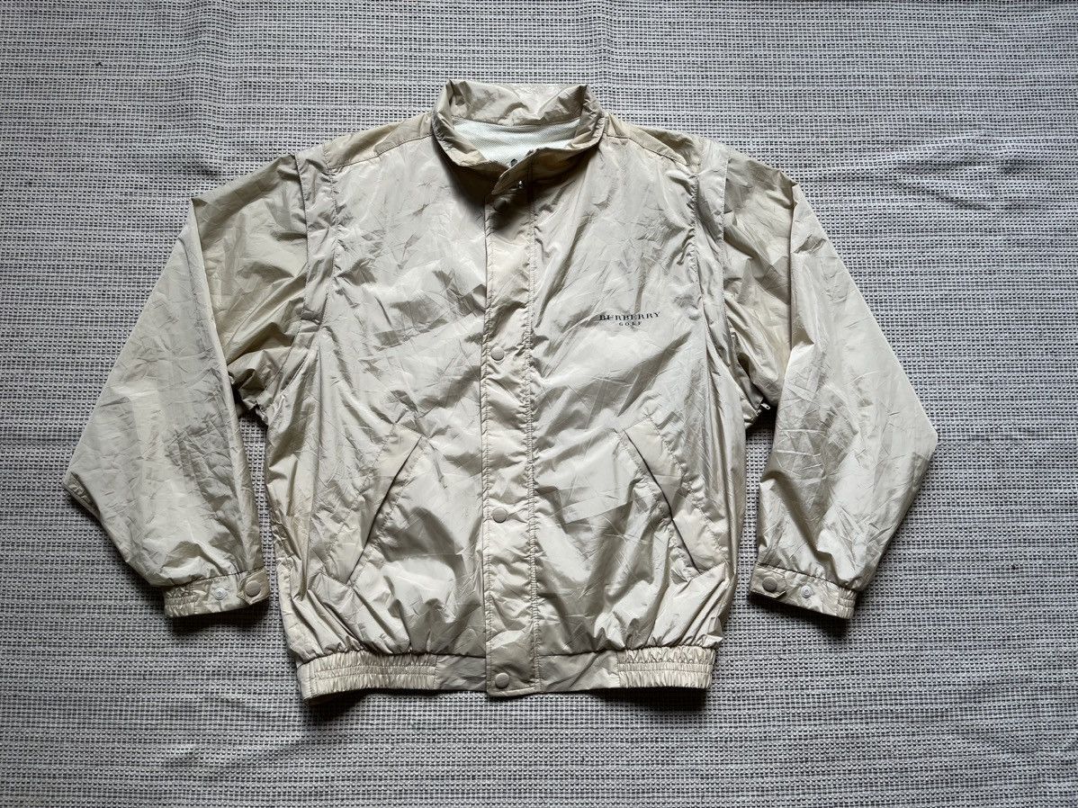 Vintage Burberry Golf Detachable arm Light Jacket