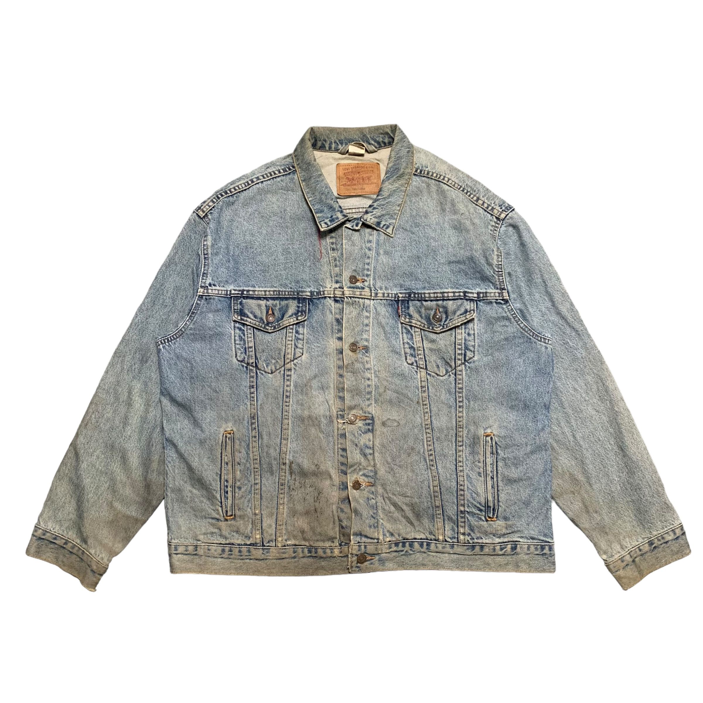 Levi's Vintage Oversize Levis 71507 Denim Jacket Size US XXL / EU 58 / 5 - 1 Thumbnail