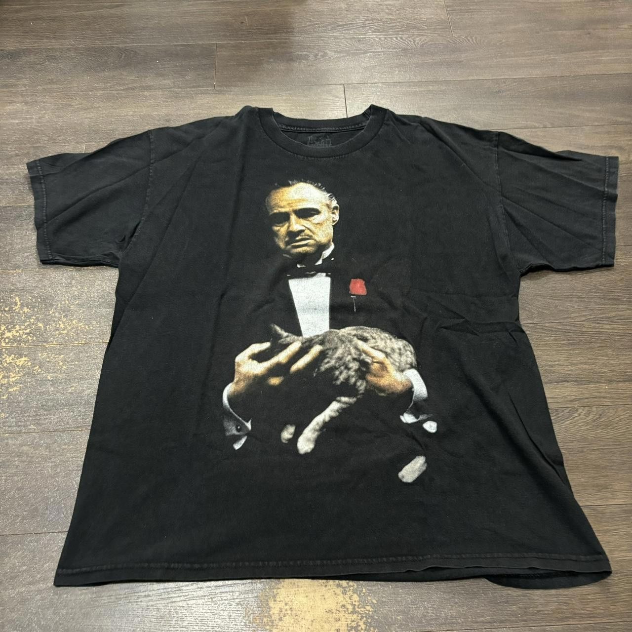 Designer The Godfather Keep Your Friends Close T Shirt XL 00s RARE Size US XL / EU 56 / 4 - 2 Thumbnail