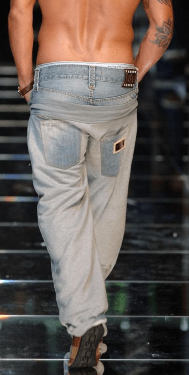 Dolce & Gabbana SS2006 Dolce & Gabbana Beige Denim Hybrid Jogger Pants Size US 32 / EU 48 - 2 Thumbnail