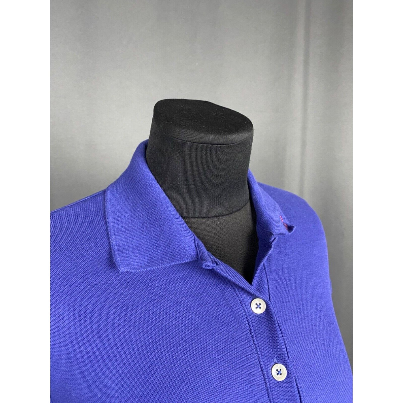 Moncler Moncler Women's Blue Polo T-Shirt Size XS Size XS / US 0-2 / IT 36-38 - 6 Thumbnail