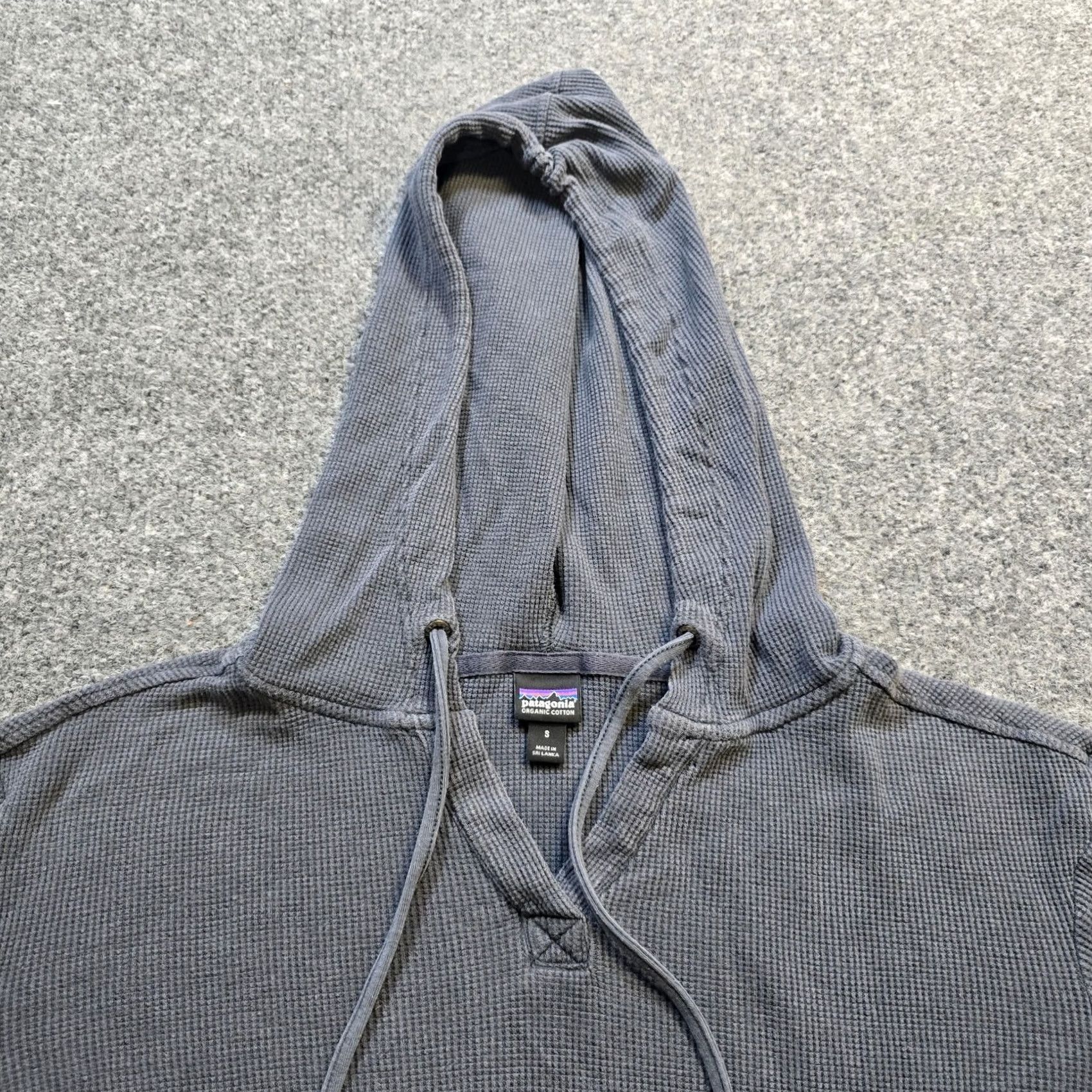 Patagonia Patagonia Top Women S Gray Blue Hoodie Thermal Long Sleeve Layer Casual Hoodie Size S / US 4 / IT 40 - 2 Thumbnail