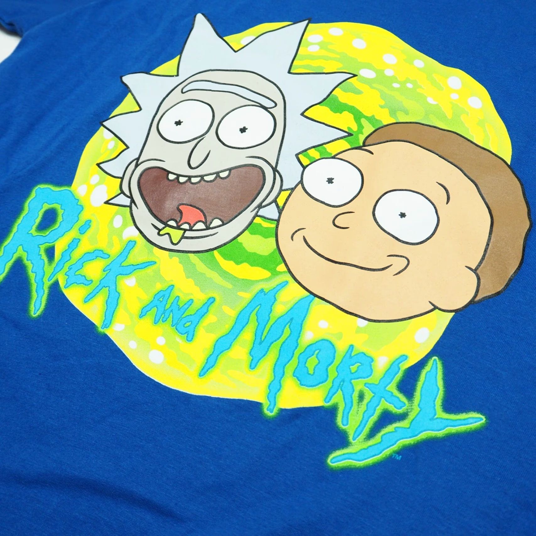 Ripple Junction Rick and Morty T-Shirt - Unisex Adults - Short Sleeve - Blue - Adult Small - Ripple Junction - Crew Neck - 90s/Cartoon Network/Adult Swim Merchandise Size US S / EU 44-46 / 1 - 3 Thumbnail