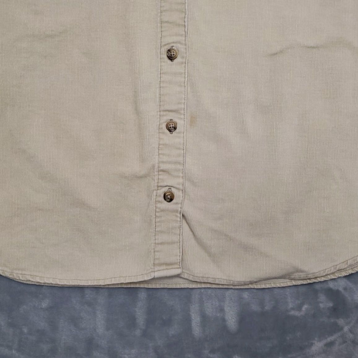 Vintage VINTAGE Looney Tunes Shirt Womens M Tan Corduroy Tweety Button Up Casual Size M / US 6-8 / IT 42-44 - 2 Thumbnail