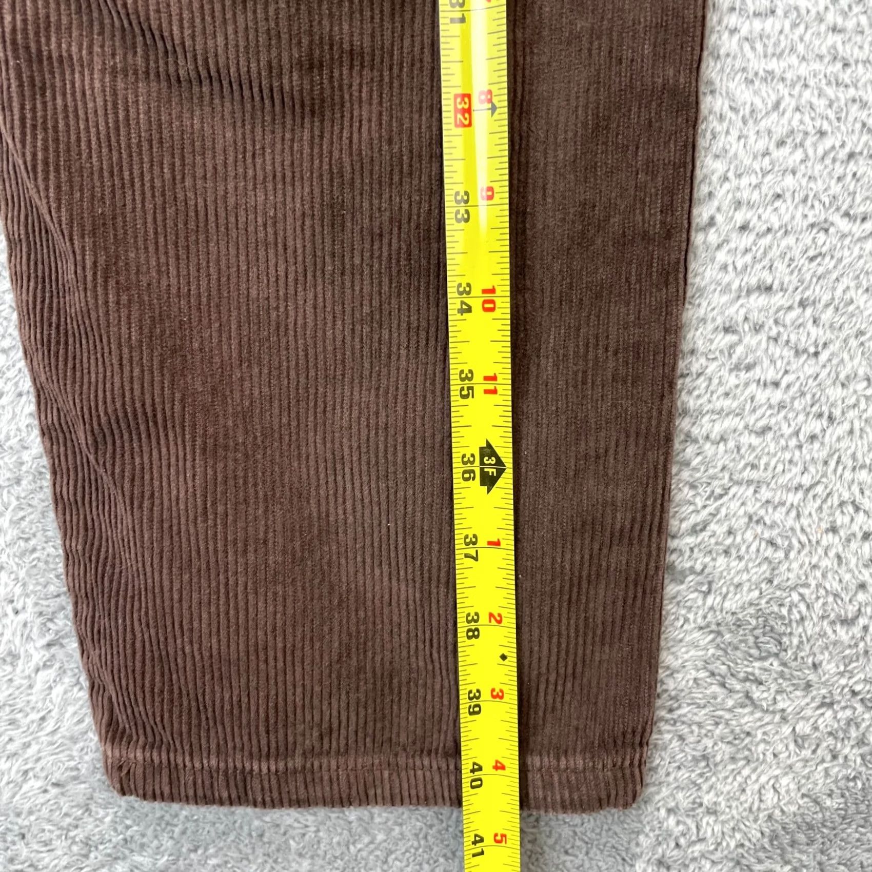 Vintage VINTAGE Woolrich Pants Womens 6P Chino Corduroy Cotton Straight Leg Brown 28" Inseam 28" Casual Preppy Retro Womens Size 28" / US 6 / IT 42 - 6 Thumbnail