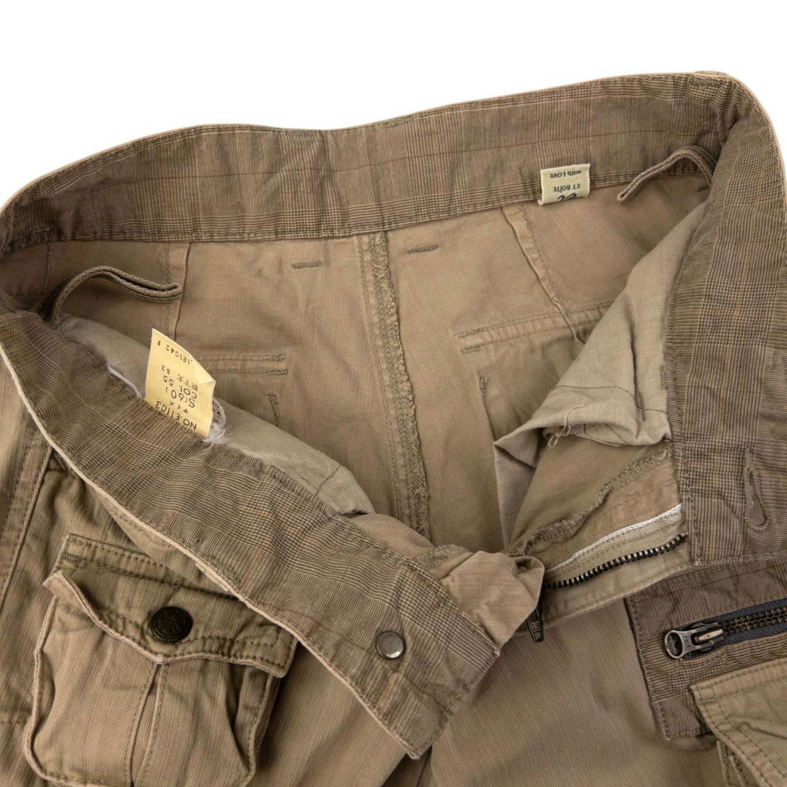 Other Vintage Et Boite Flared Cargo Trousers Size W28 Size US 28 / EU 44 - 5 Thumbnail