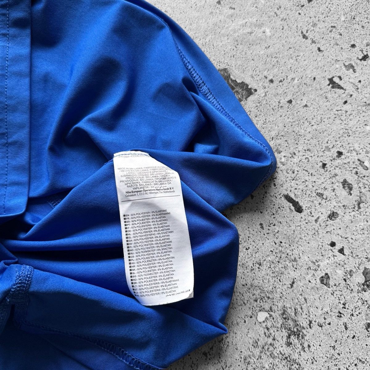 Nike Nike Pro Cool Compression Mens Long Sleeve Top Blue Dri-Fit Size US L / EU 52-54 / 3 - 7 Thumbnail