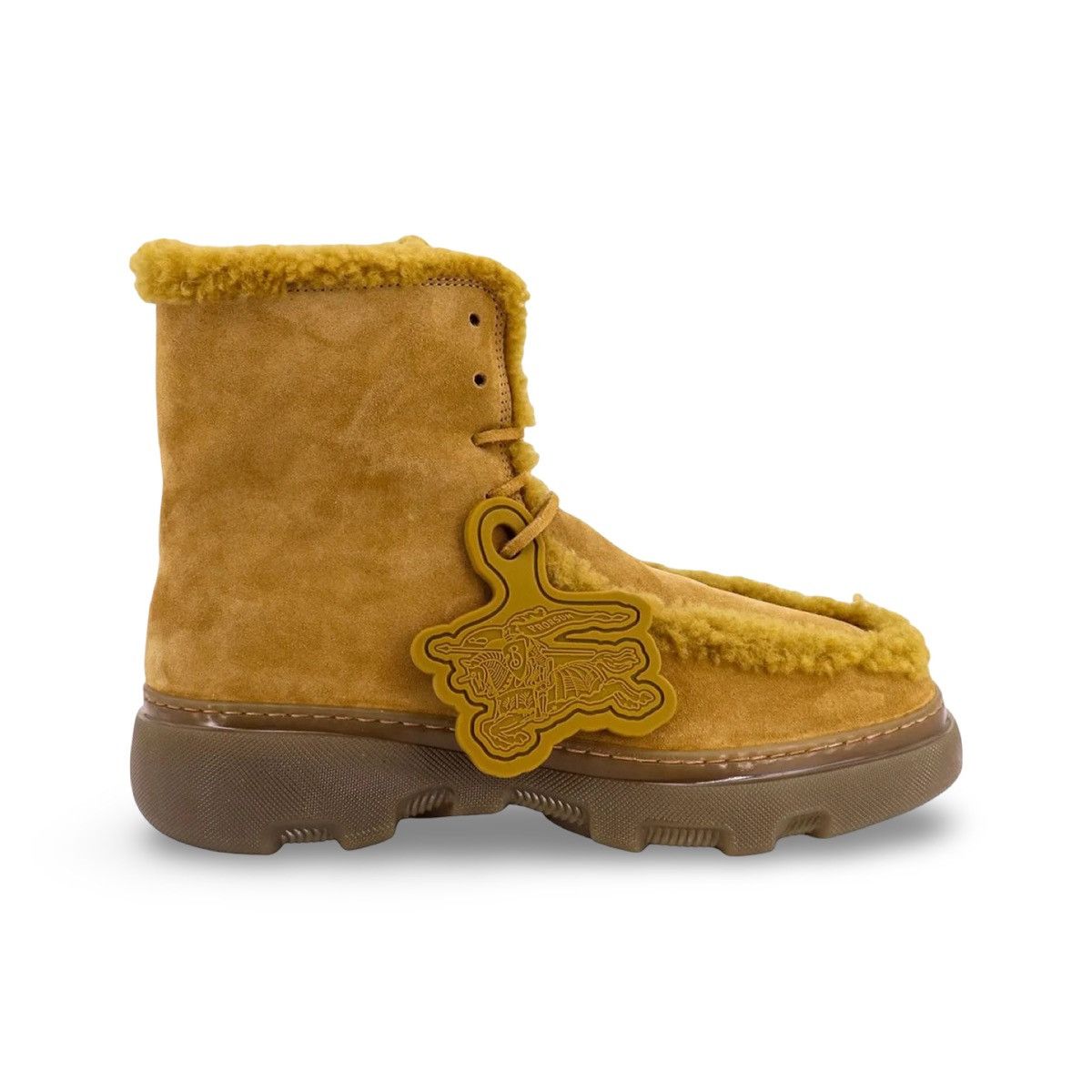 Burberry Burberry Trim Suede Creeper Boots Size US 9 / EU 42 - 1 Thumbnail