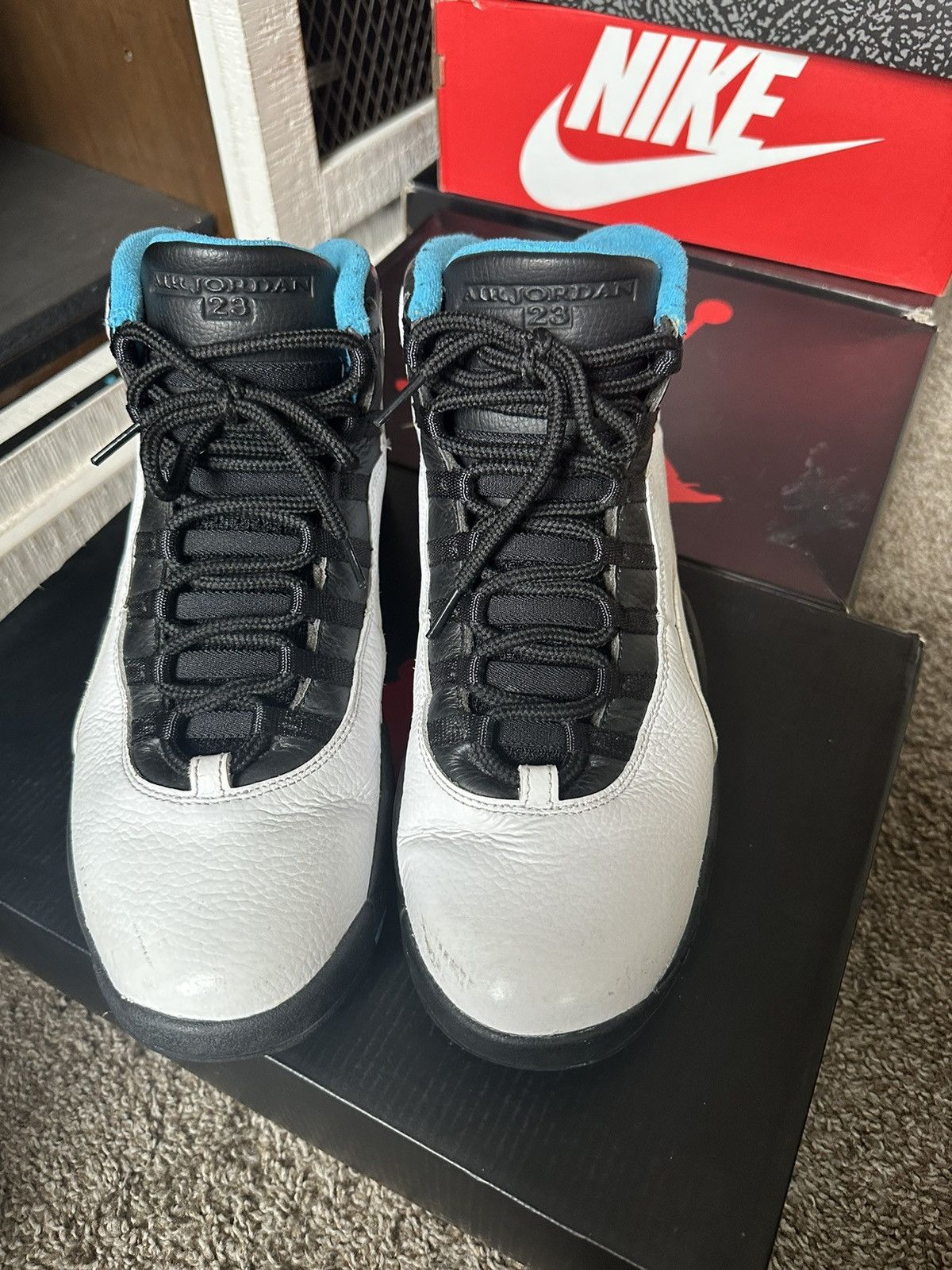 Jordan Brand Air Jordan 10 “Powder Blue” Size 12 Size US 12 / EU 45 - 5 Thumbnail
