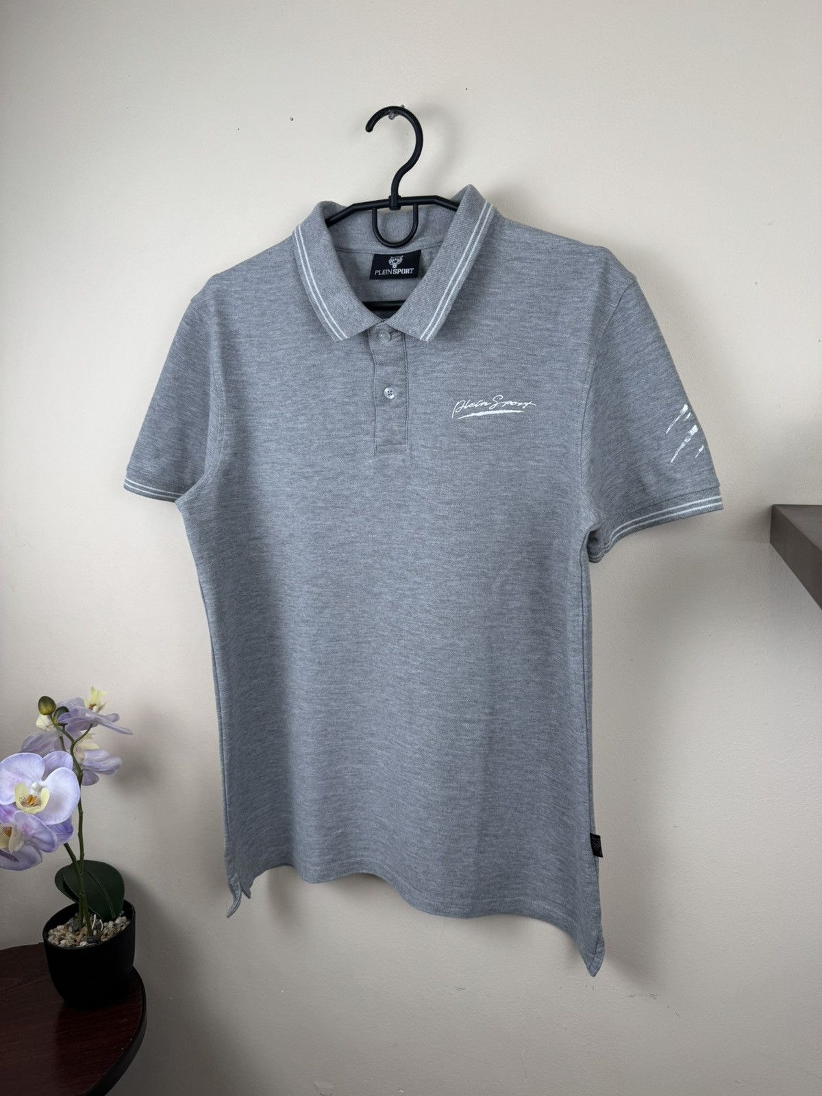 Other Plein Sport T shirt Polo Gray Luxury M Luxury Streetwear Size US M / EU 48-50 / 2 - 7 Thumbnail