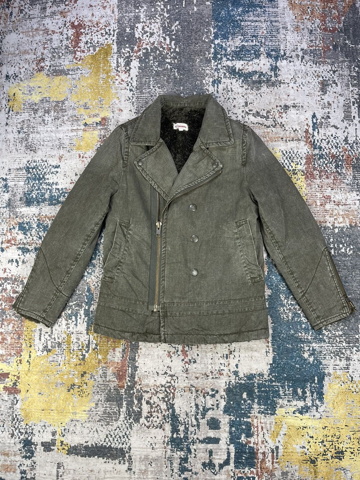 Johnbull Johnbull Double Collar 2 Way Back Zip With Sherpa Lining Size ONE SIZE - 1 Thumbnail