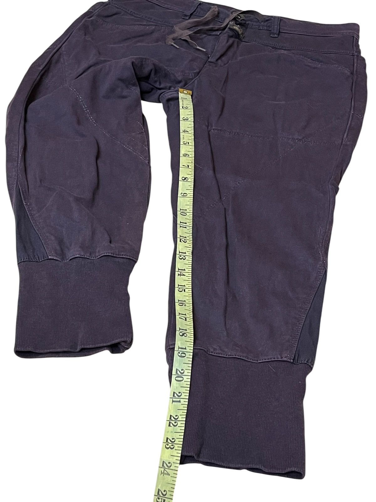 Marithe + Francois Girbaud GRAIL🔥MARITHE FRANCOIS GIRBAUD PURPLE 3/4 JOGGERS PANTS Size US 32 / EU 48 - 13 Thumbnail
