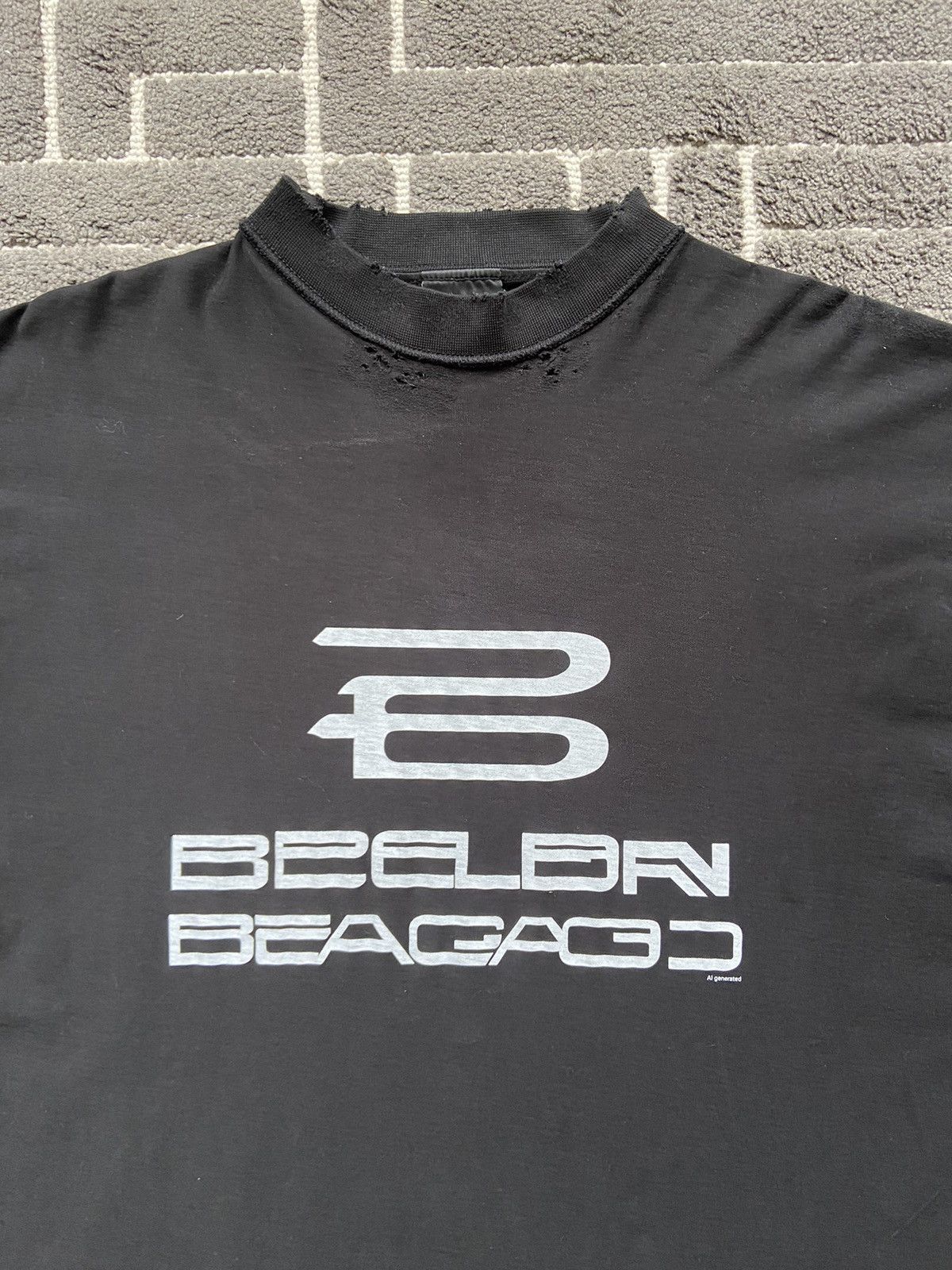 Balenciaga SS24 Balenciaga AI Generated T-Shirt Size US L / EU 52-54 / 3 - 3 Thumbnail