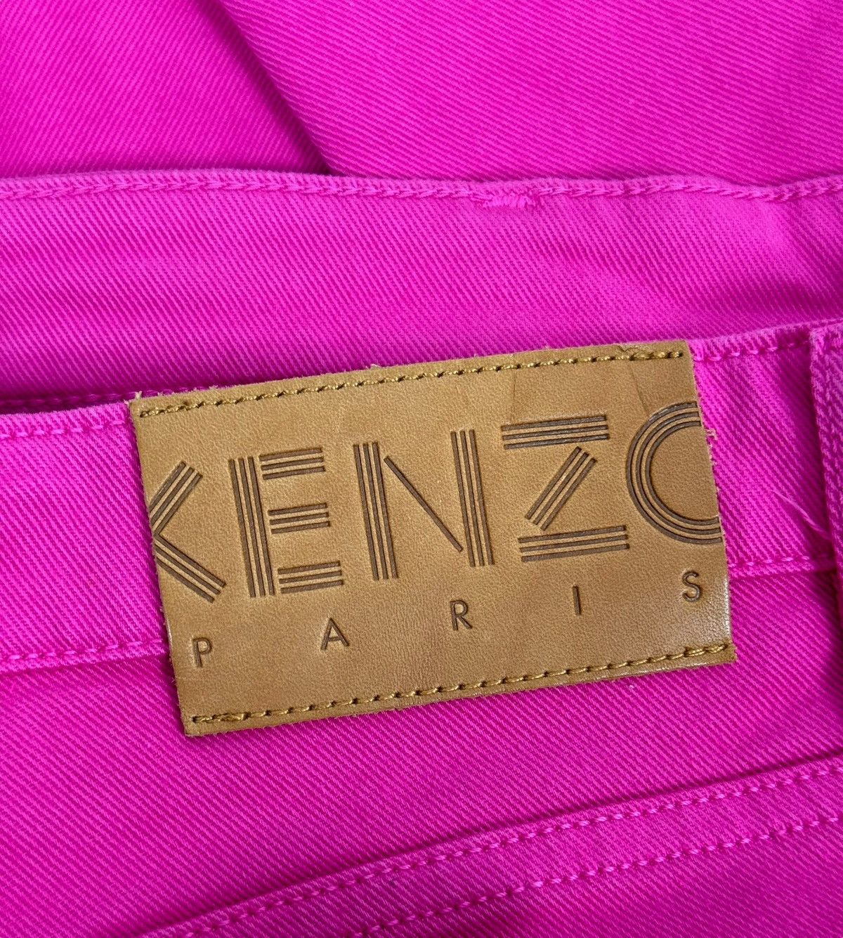 Kenzo Kenzo Paris Pink Jeans Embroidered Logo Slim size 38 Size 26" / US 2 / IT 38 - 12 Thumbnail