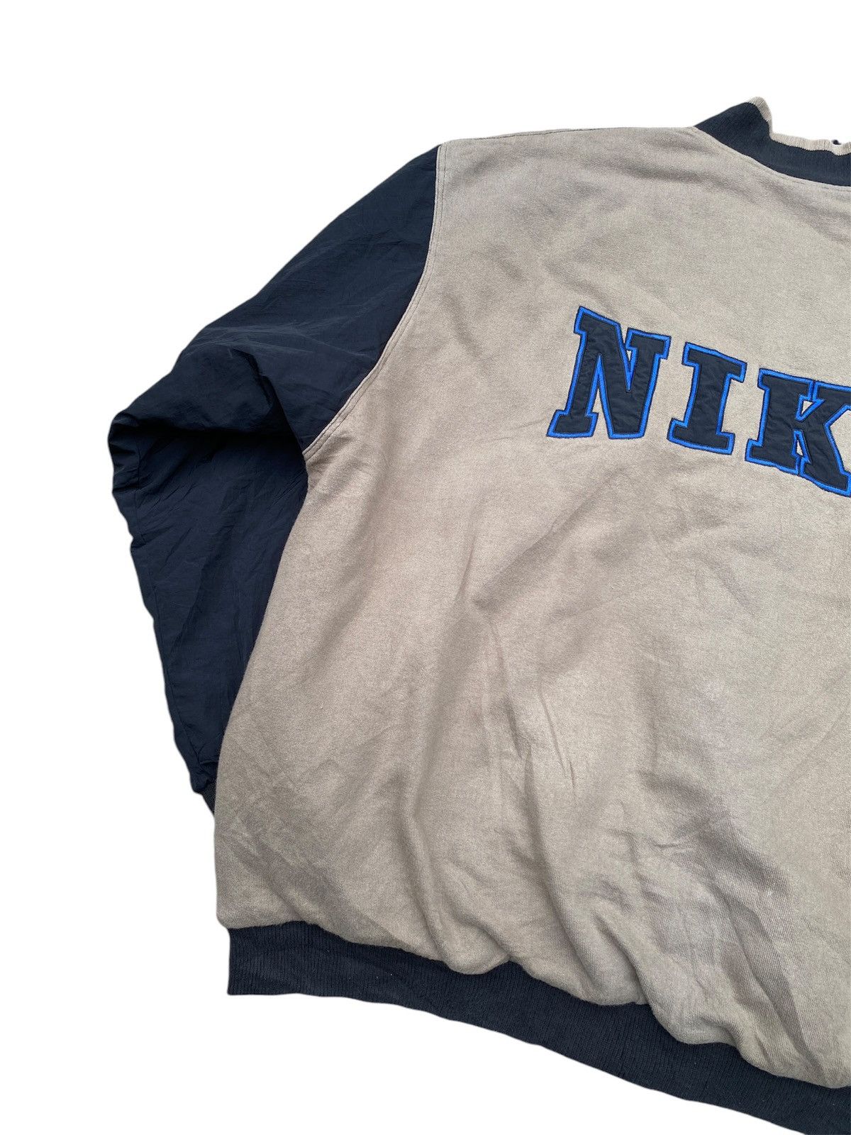 1990s - Vintage Nike Spellout Logo Varsity Jacket