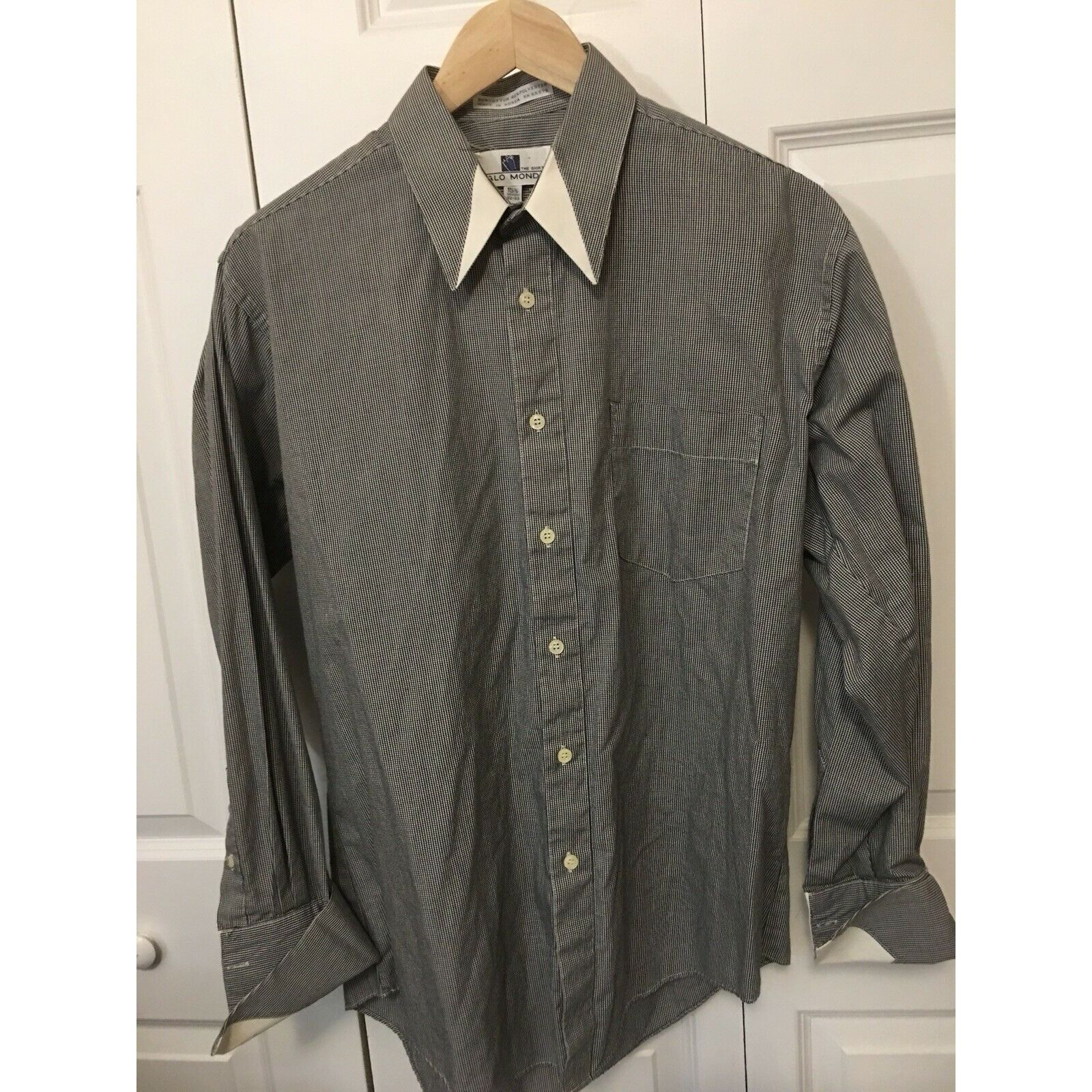 Other ITALO MONDO Men’s Sz 15 1/2 32/33 BUTTON UP DRESS SHIRT FREN Size US L / EU 52-54 / 3 - 3 Thumbnail