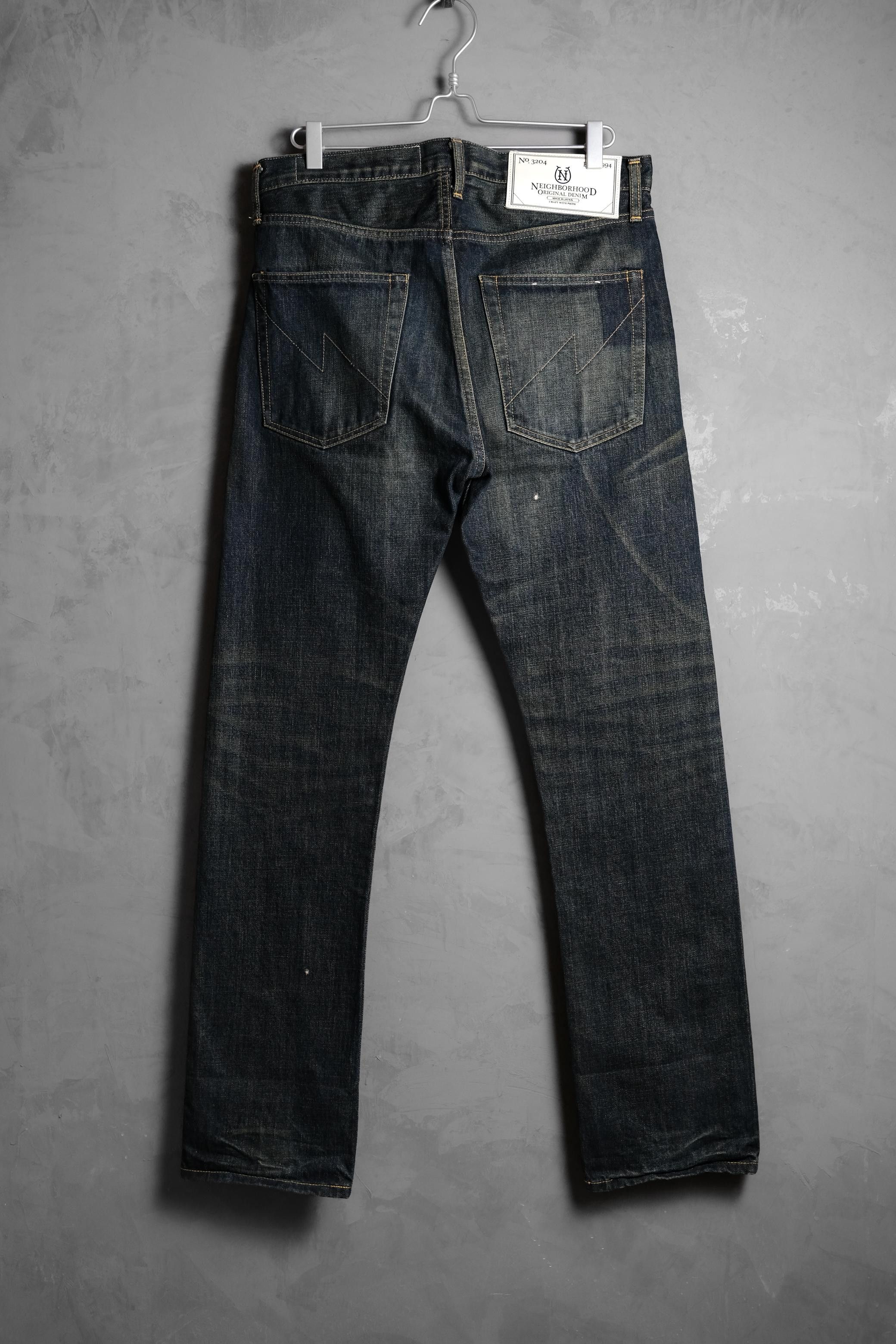 Neighborhood Neighborhood 15S/S Washed DP MID 14OZ Selvedge Denim Jeans Size US 34 / EU 50 - 5 Thumbnail