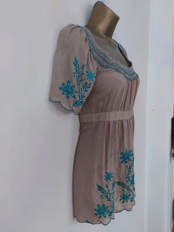 Vintage Vintage short sleeved top Size L / US 10 / IT 46 - 4 Thumbnail