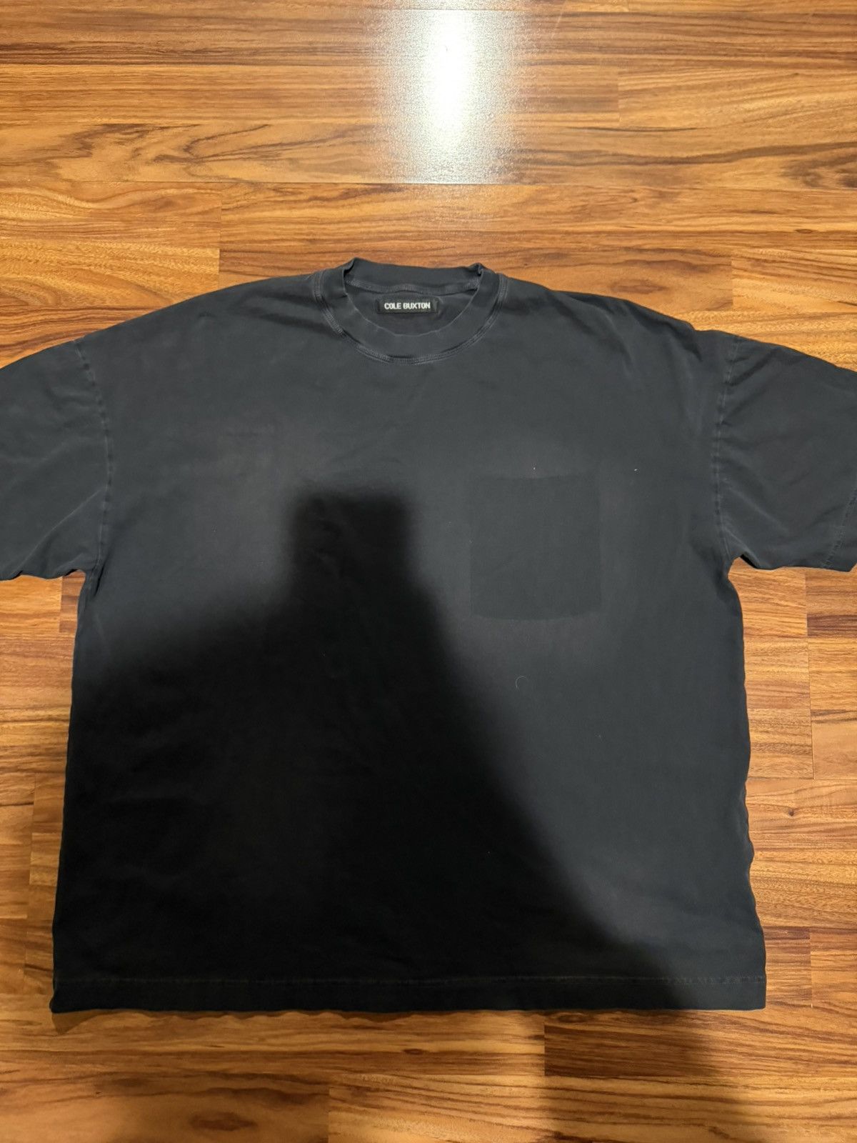 Cole Buxton Black Pocket Fade Tee Size US XL / EU 56 / 4 - 1 Preview