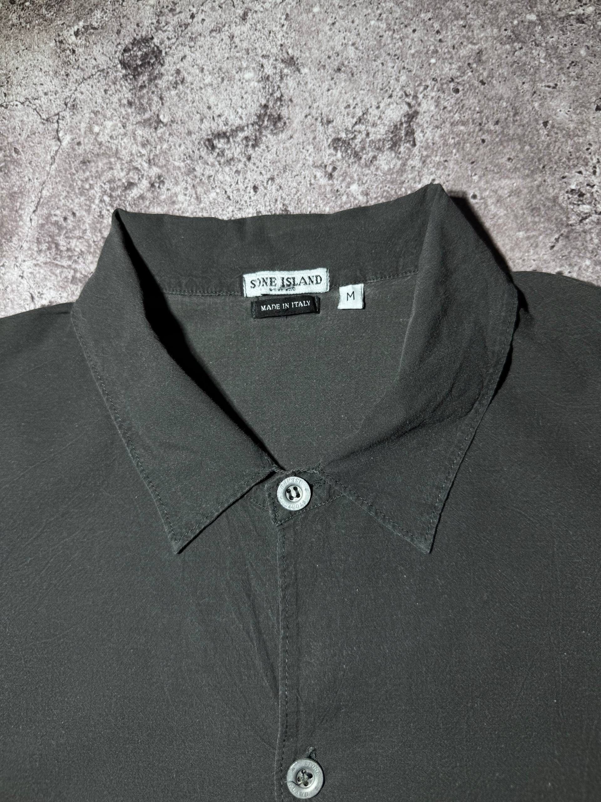 Stone Island Stone Island Marina Vintage Button Down Short Sleeve Shirt Size US M / EU 48-50 / 2 - 14 Thumbnail