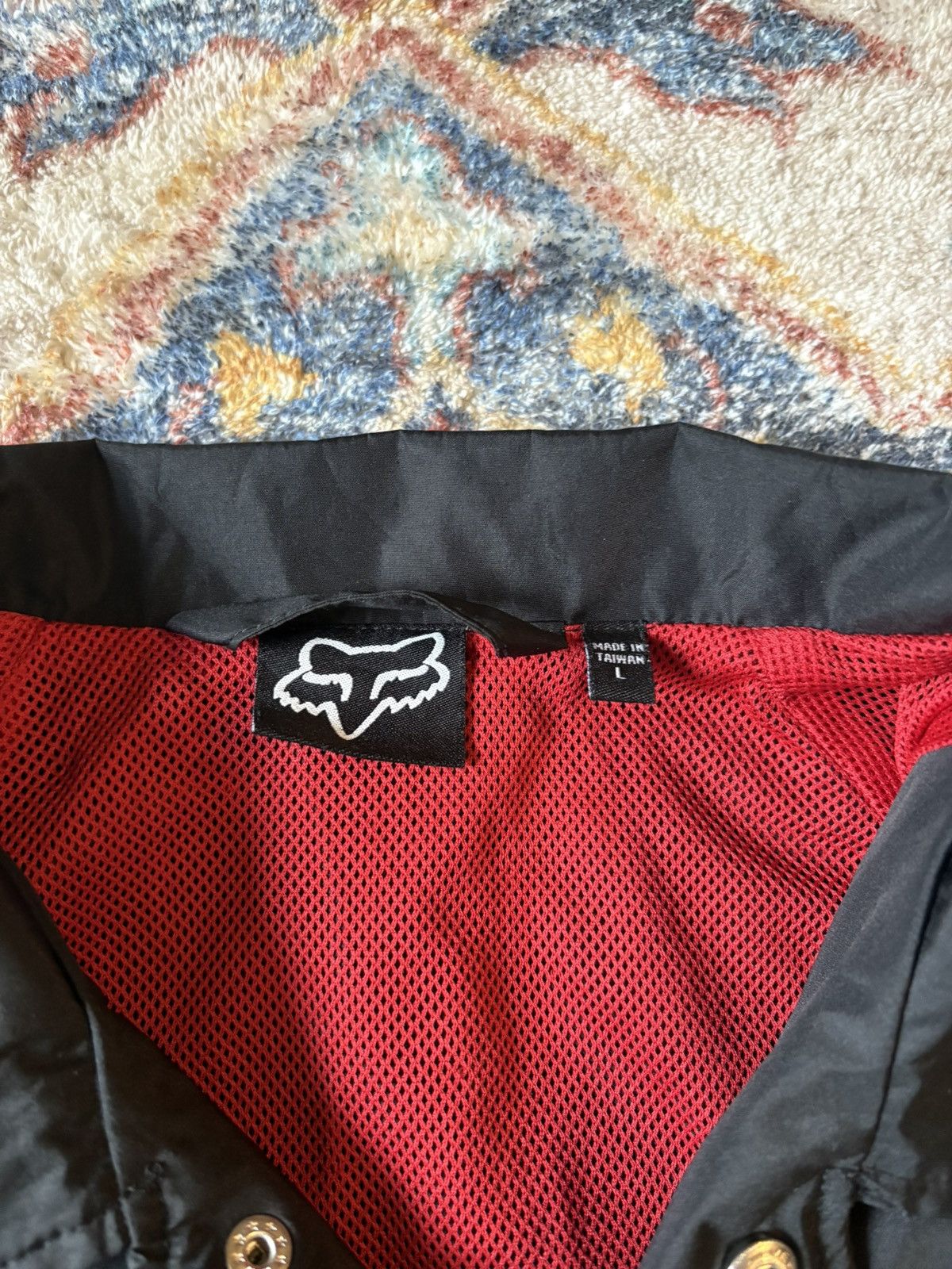 Fox Racing Vintage Fox Racing Spellout Light Jacket Large Size US L / EU 52-54 / 3 - 3 Thumbnail