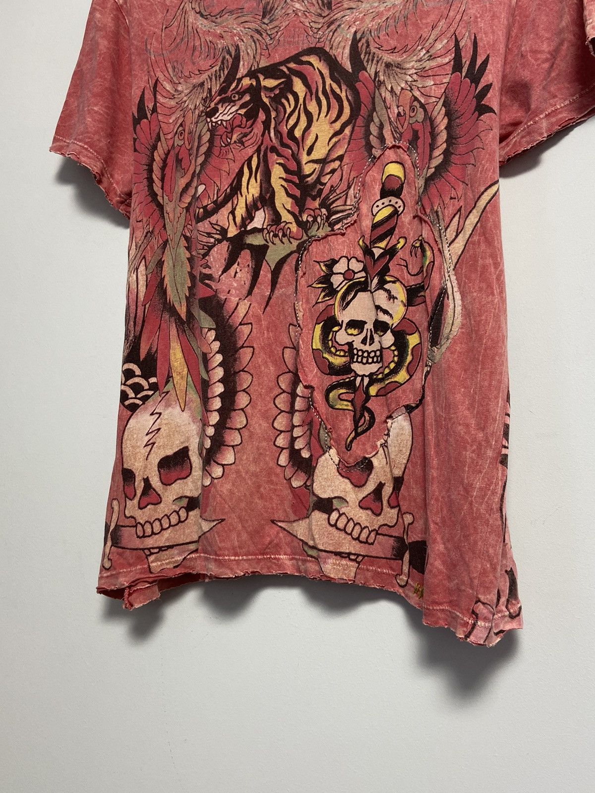 Ed Hardy Ed hardy logo vintage 90S Women’s pink Size L / US 10 / IT 46 - 2 Thumbnail