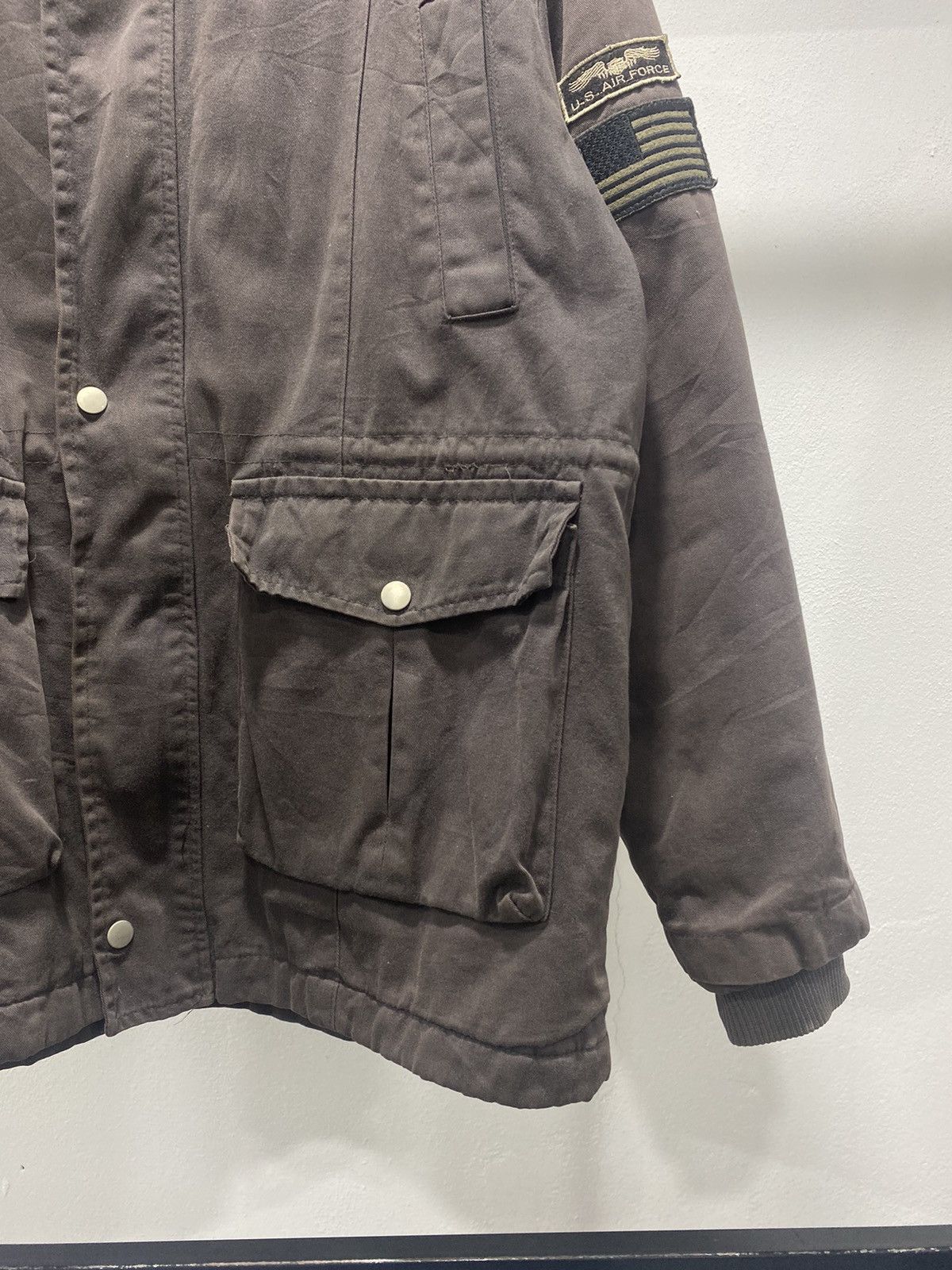 Vintage 💥FINAL DROP💥US Air Force Hooded Parka Fur Jacket Size US M / EU 48-50 / 2 - 4 Thumbnail