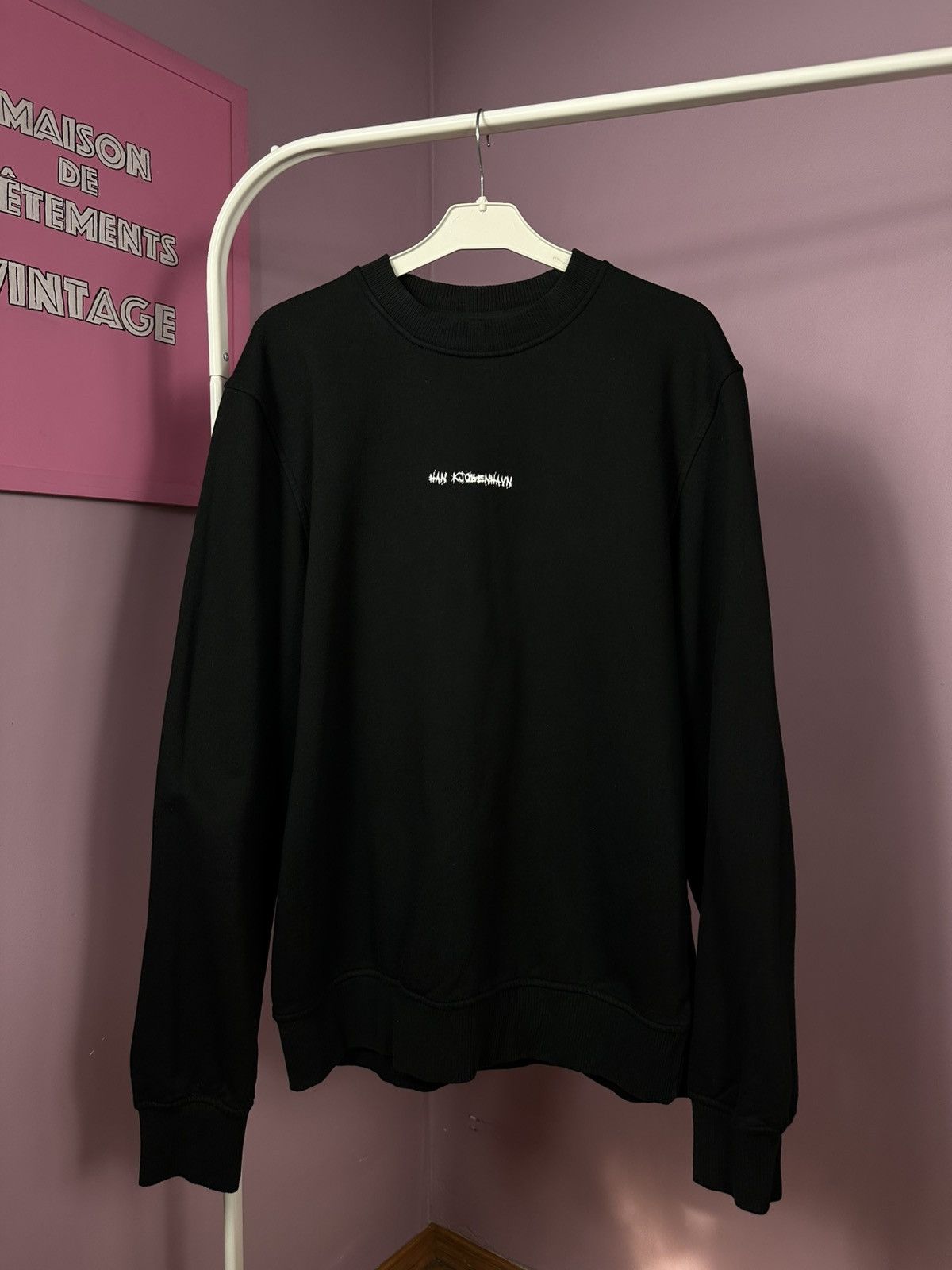Han Kjobenhavn Han Kjøbenhavn Sweatshirt Graphic Print Logo Cotton Size US XL / EU 56 / 4 - 1 Thumbnail