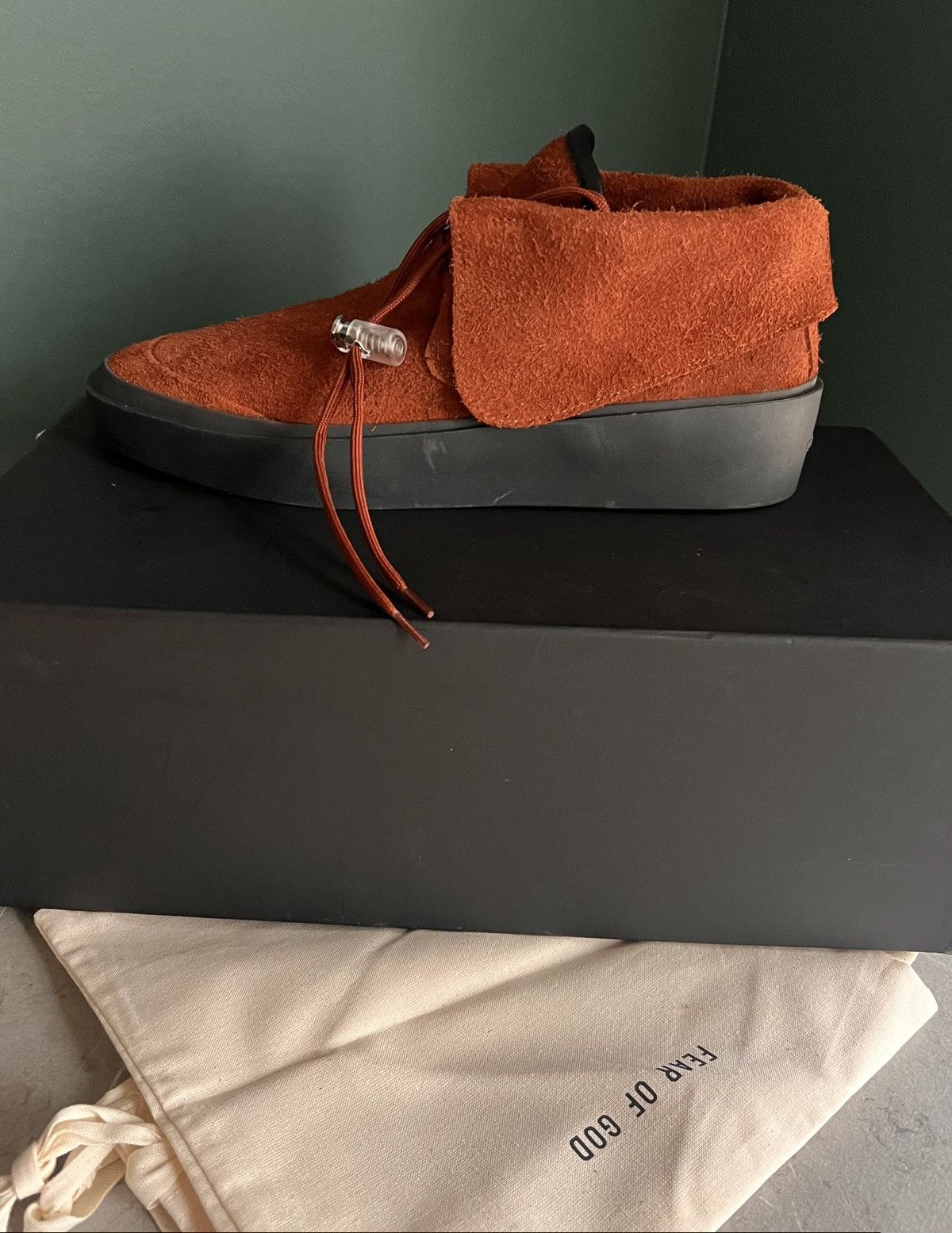 Fear of God Fear Of God Suede Chukka Boots 6F19-7018 Size US 7 / EU 40 - 6 Thumbnail