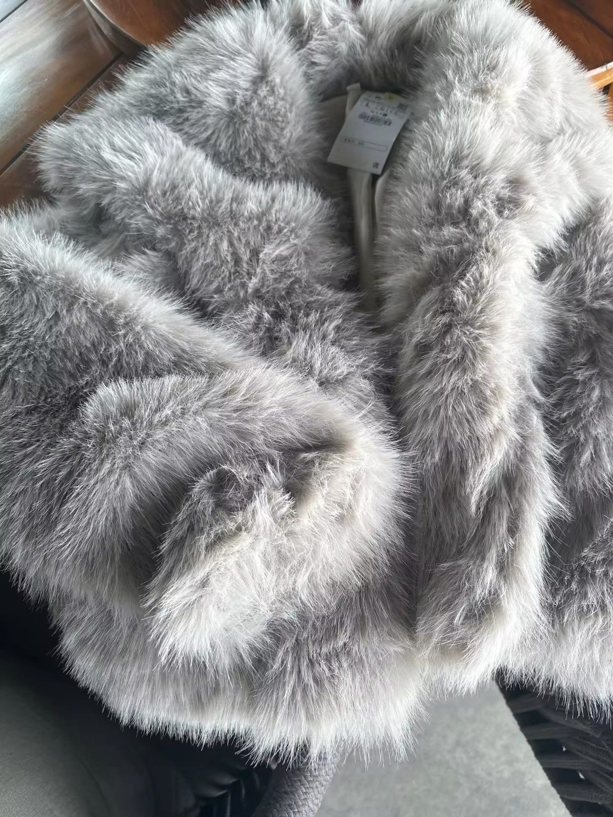 Japanese Brand × Vintage Ladies Faux Fur Plush Wool Long Sleeve Jacket Size M / US 6-8 / IT 42-44 - 12 Thumbnail