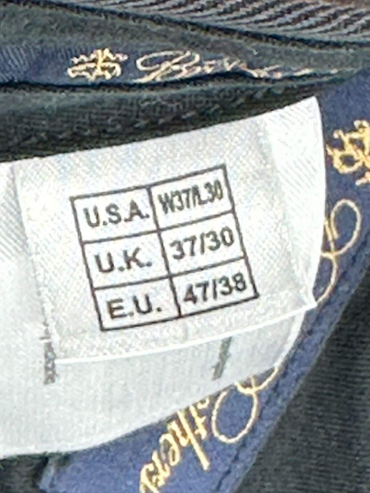 Brooks Brothers Brooks Bros Advantage Clark Cotton Chinos Black Mens 37/30 Size US 37 - 8 Thumbnail