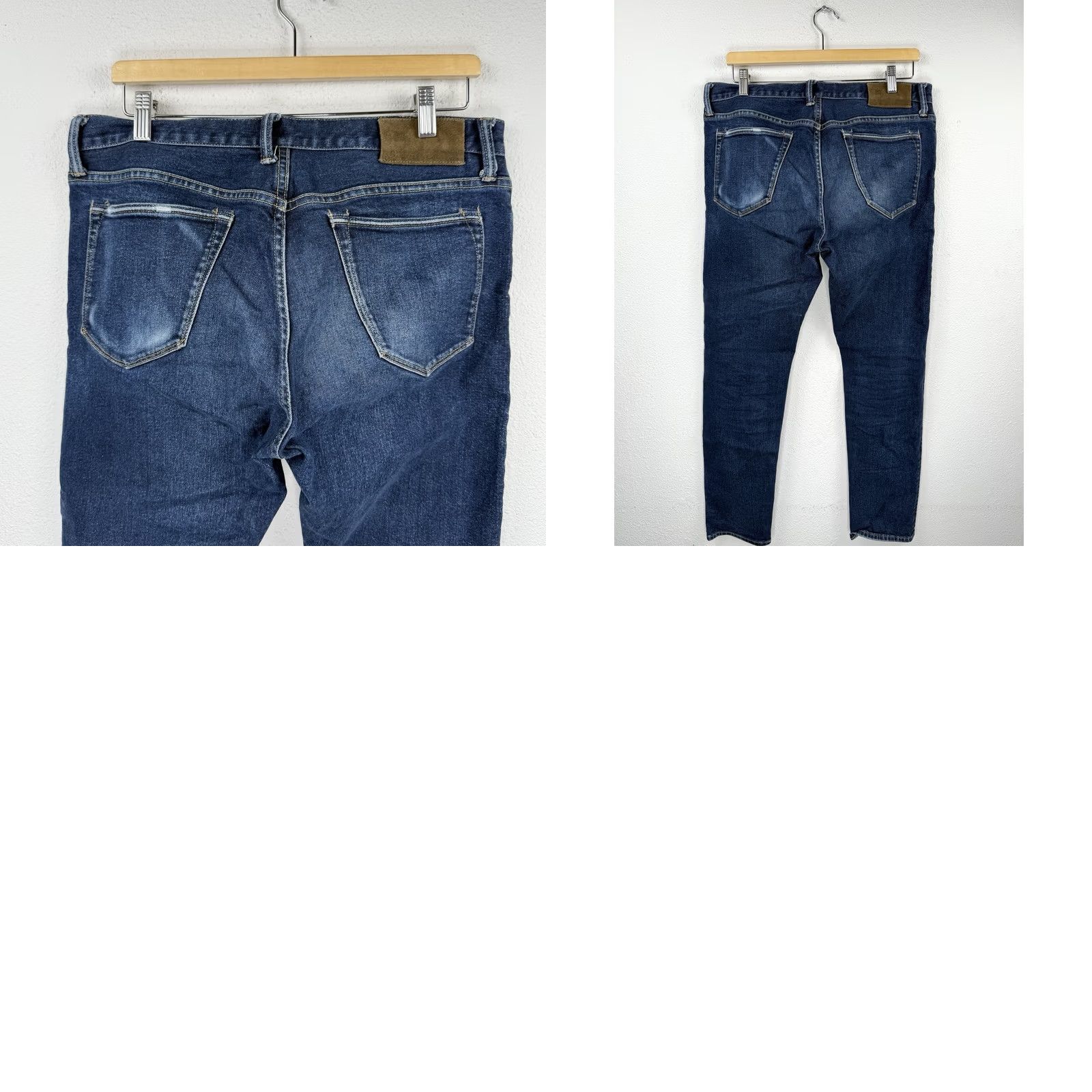 Todd Snyder Todd Snyder Jeans Men 33x31 Blue Slim Fit Stretch 5-Pocket Denim Size US 33 - 10 Thumbnail