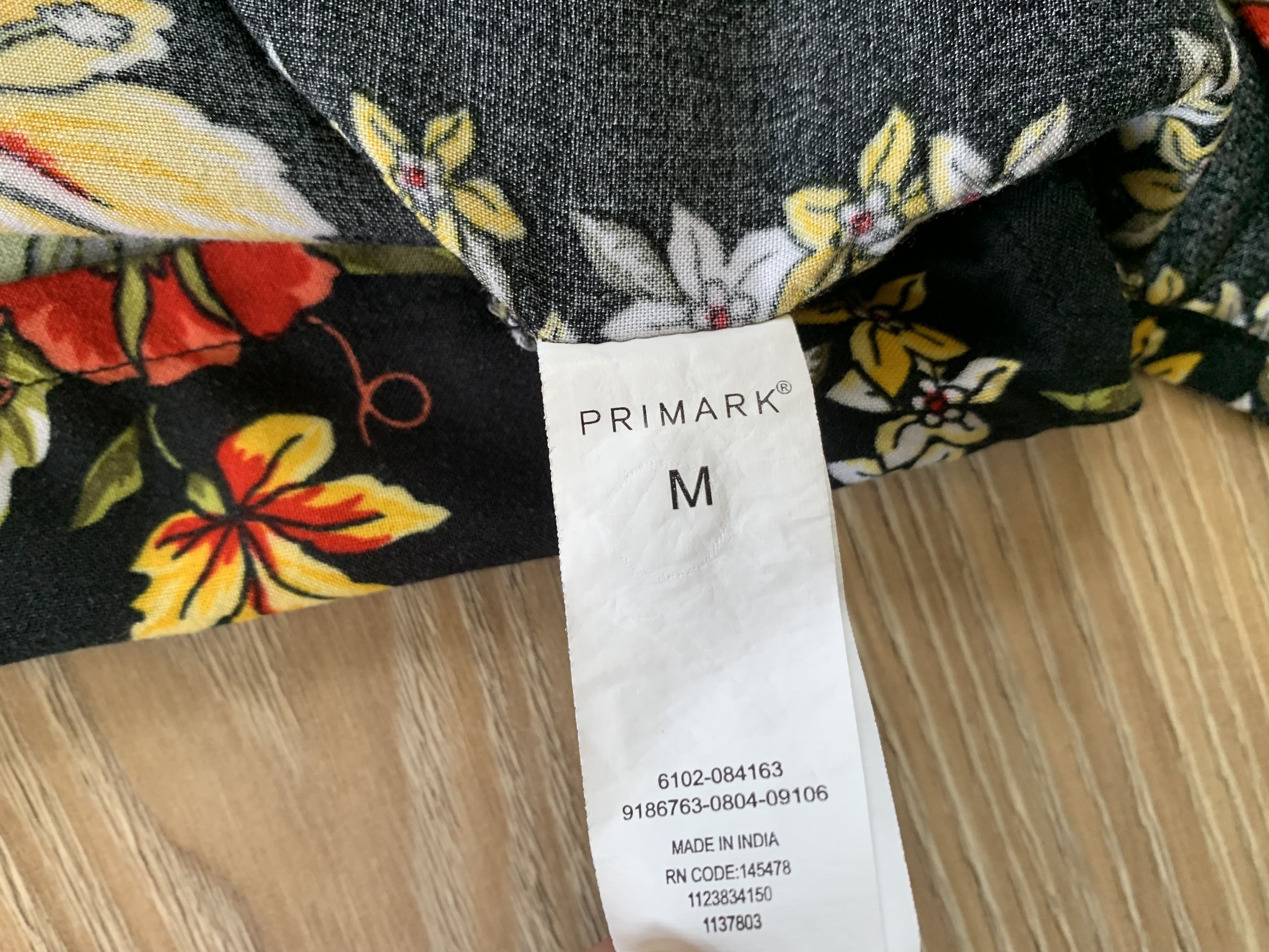 Other Primark Black Light Printed Hawaiian Shirt Size US M / EU 48-50 / 2 - 6 Thumbnail
