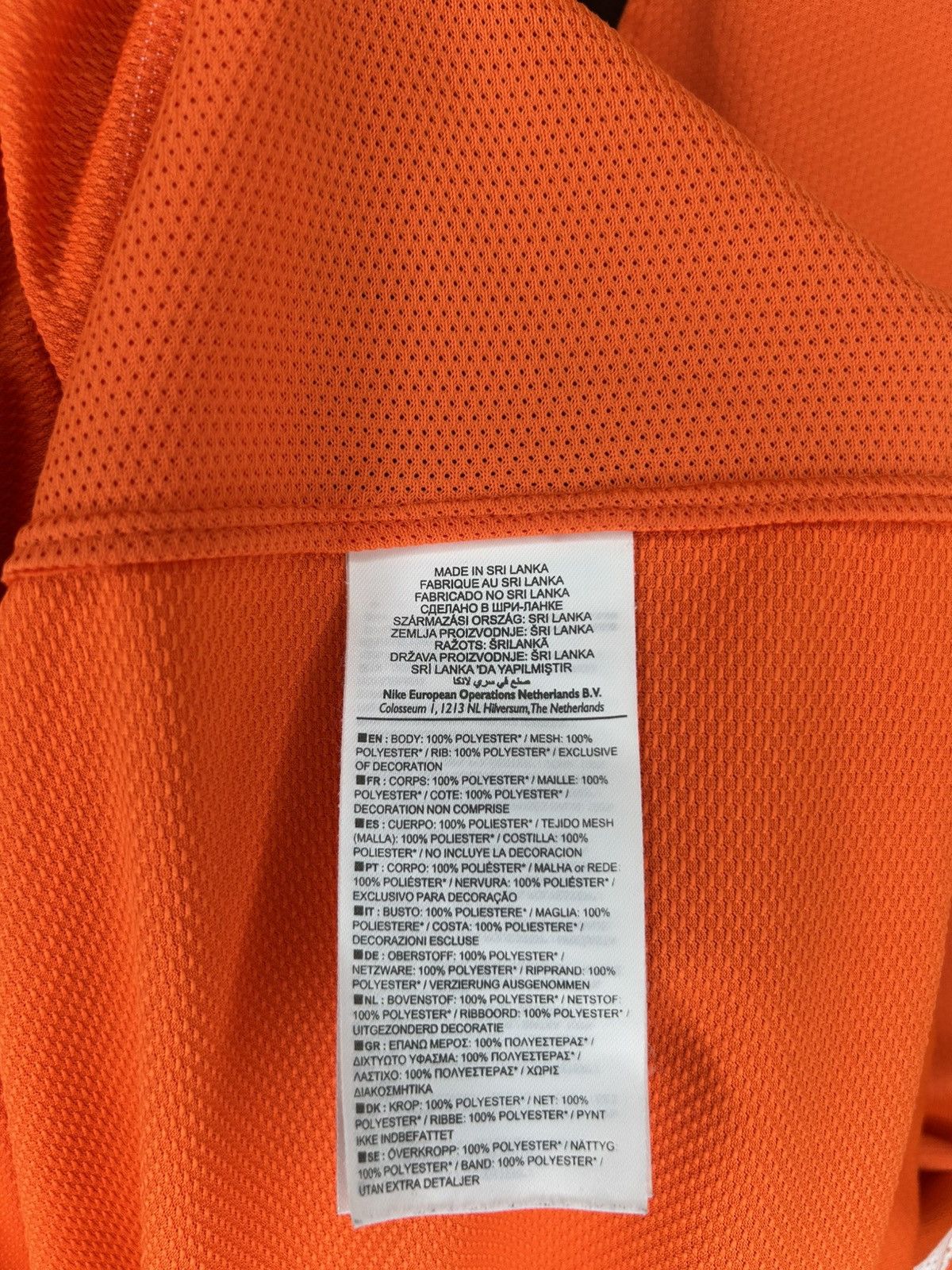 Nike Nike Netherlands National Team 2010 Home Jersey Size US XL / EU 56 / 4 - 17 Thumbnail