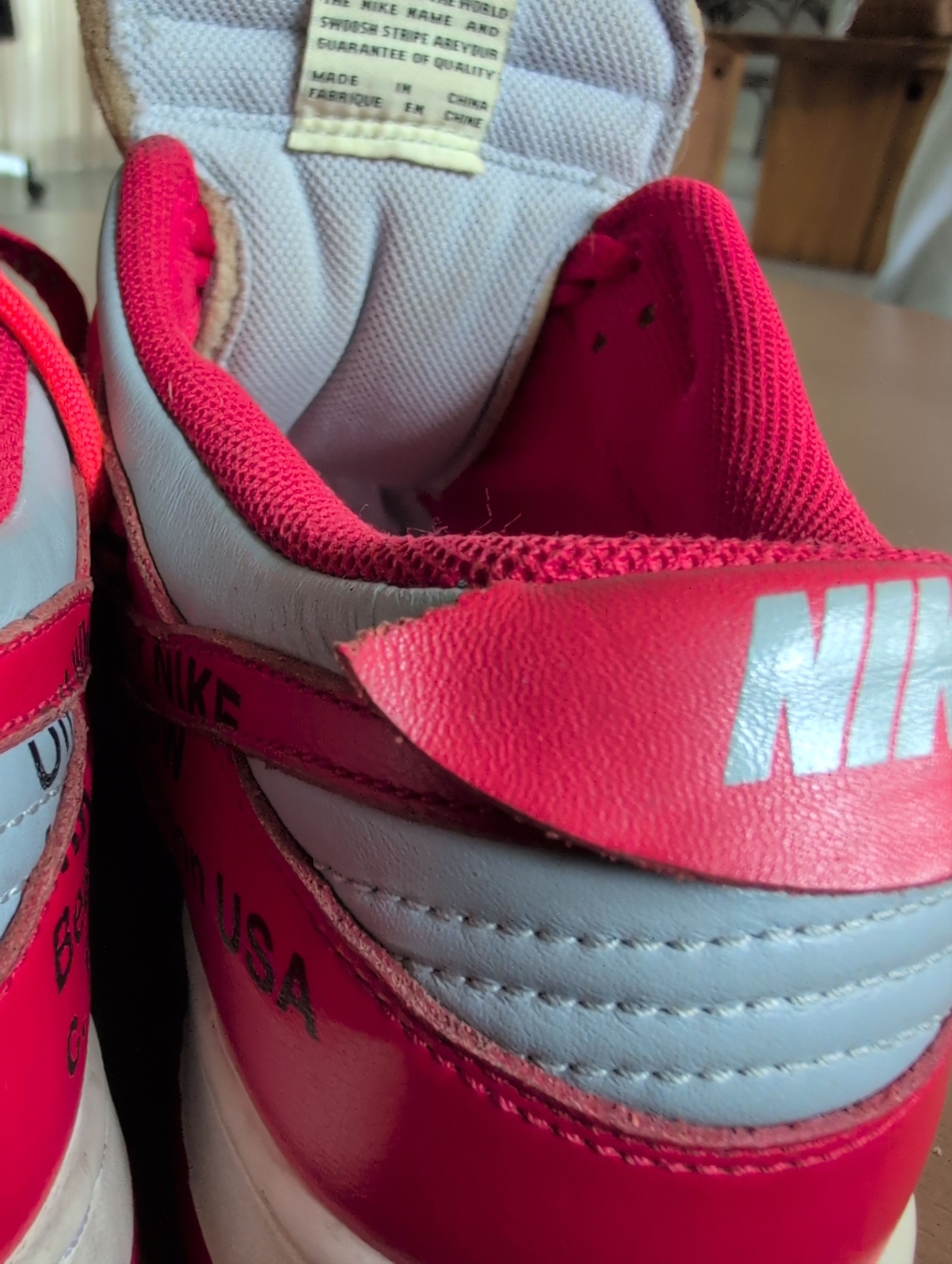 Nike × Off-White Nike Dunk Low Off-White University Red Size US 9.5 / EU 42-43 - 20 Thumbnail