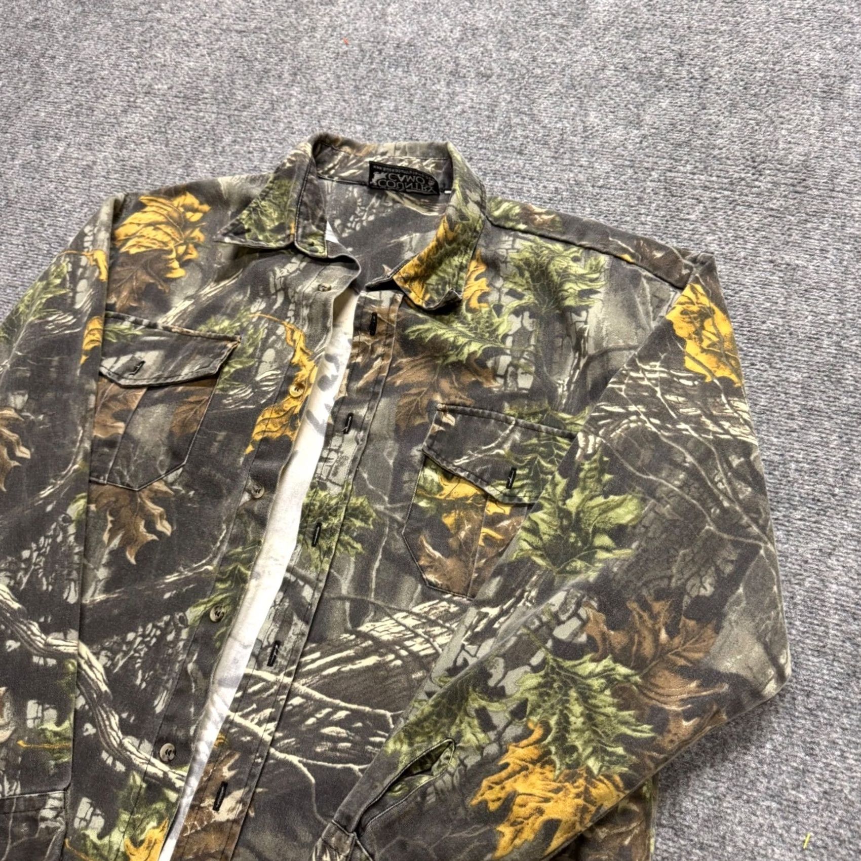Hunter Buck Country Long Sleeve Button Up Shirt Mens L Multicolor Hunter Y2K Size US L / EU 52-54 / 3 - 2 Thumbnail